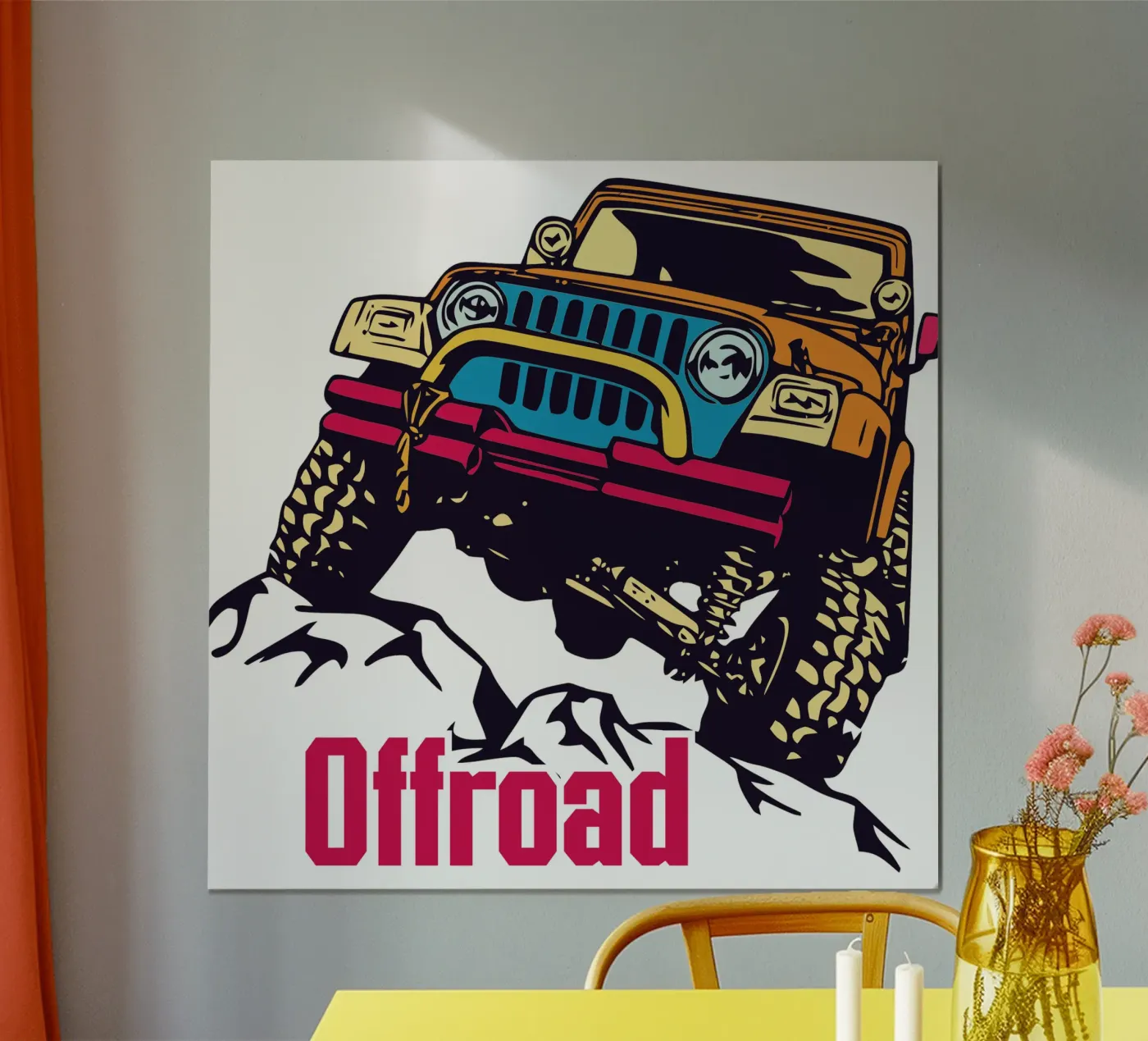 Offroad Poster von Unique Urban Life