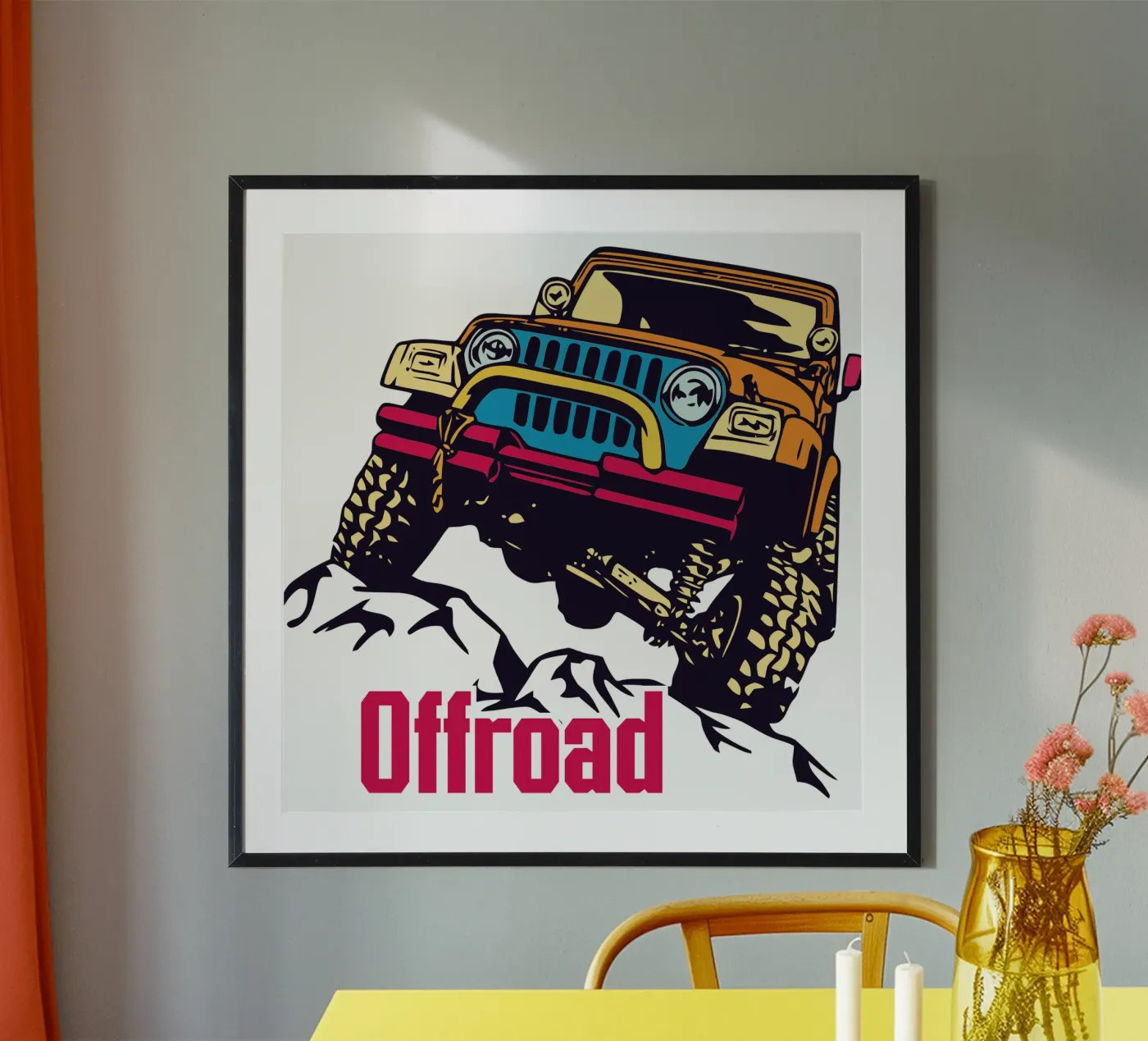 Offroad Poster von Unique Urban Life