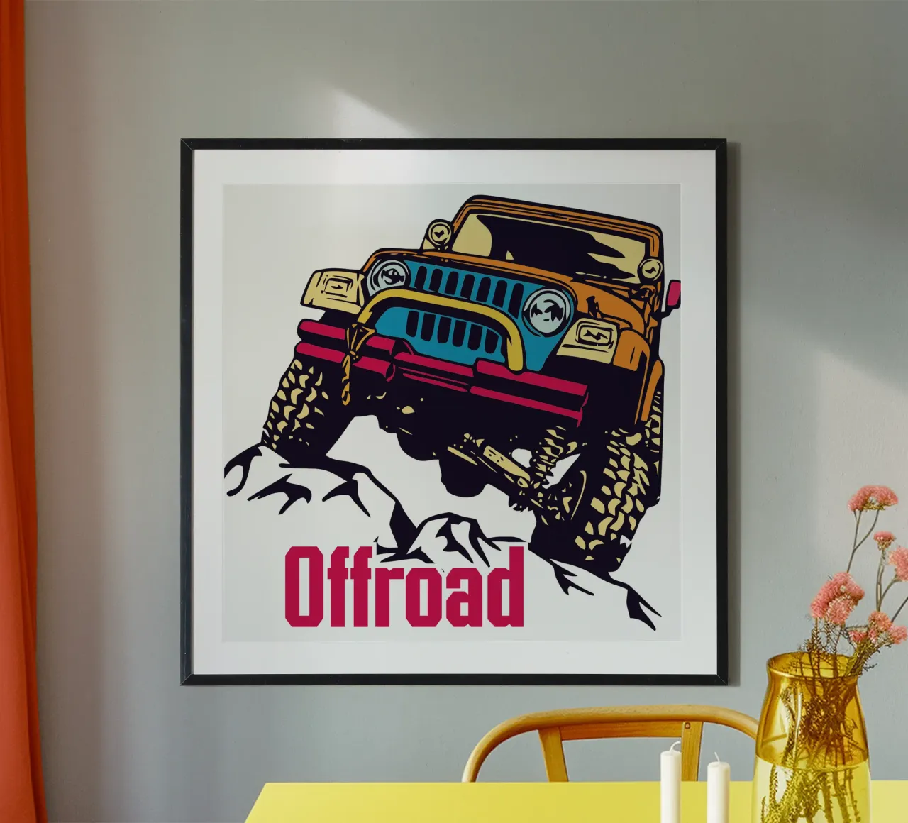 Offroad poster by Unique Urban Life