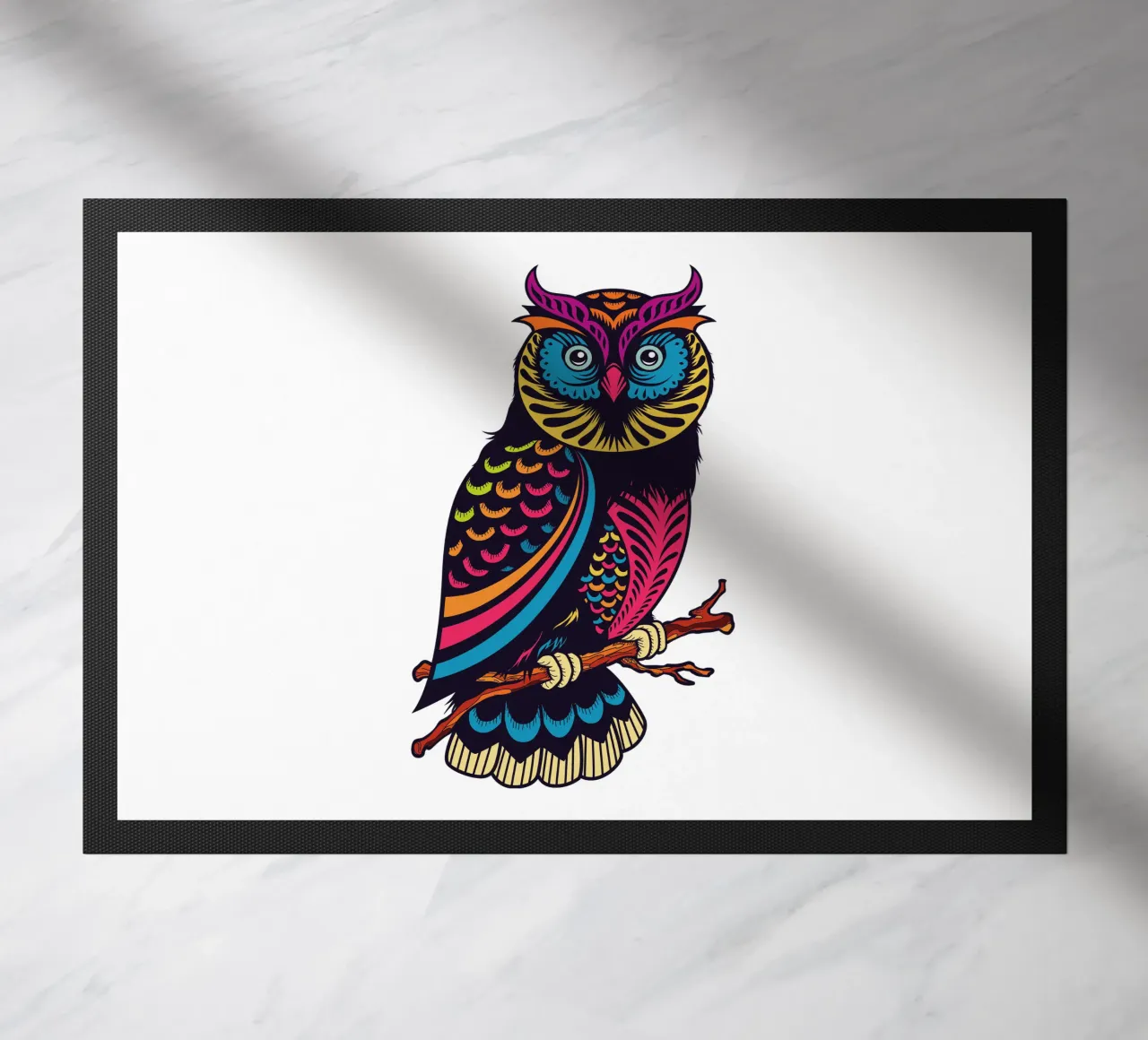 OWL doormat by CUTE ART