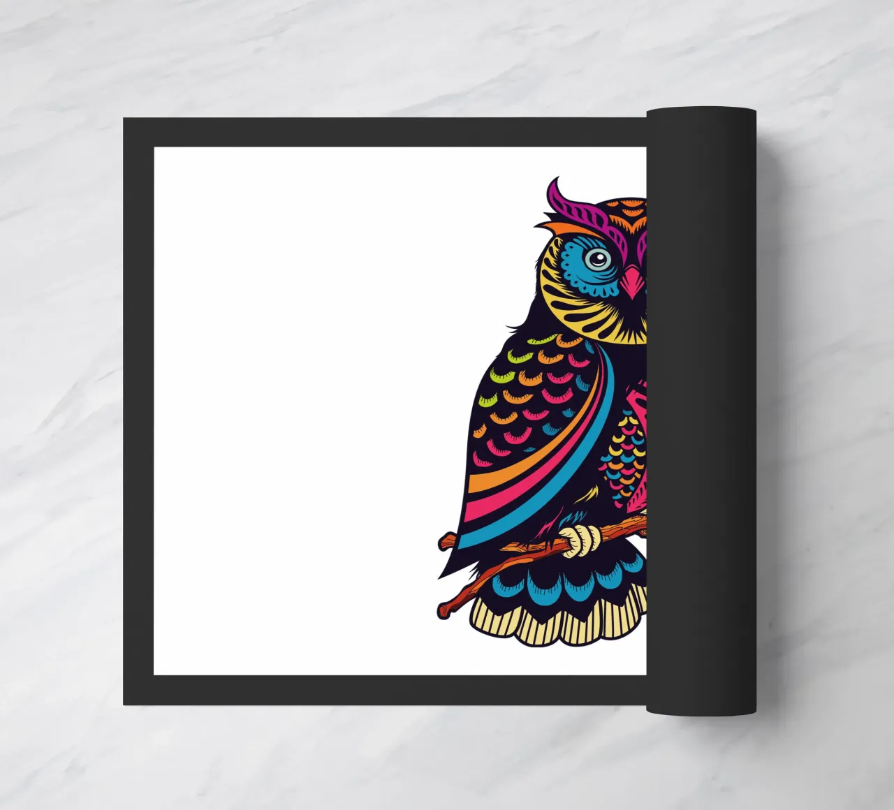 OWL doormat by CUTE ART
