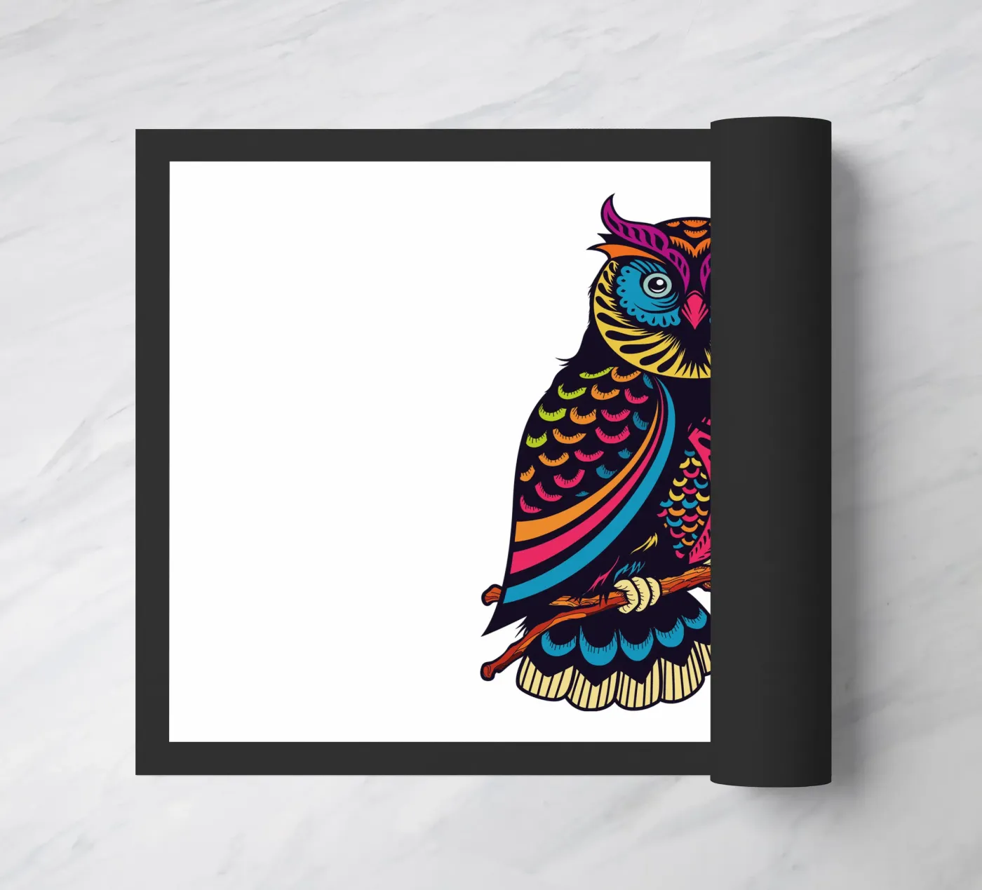 OWL doormat by CUTE ART
