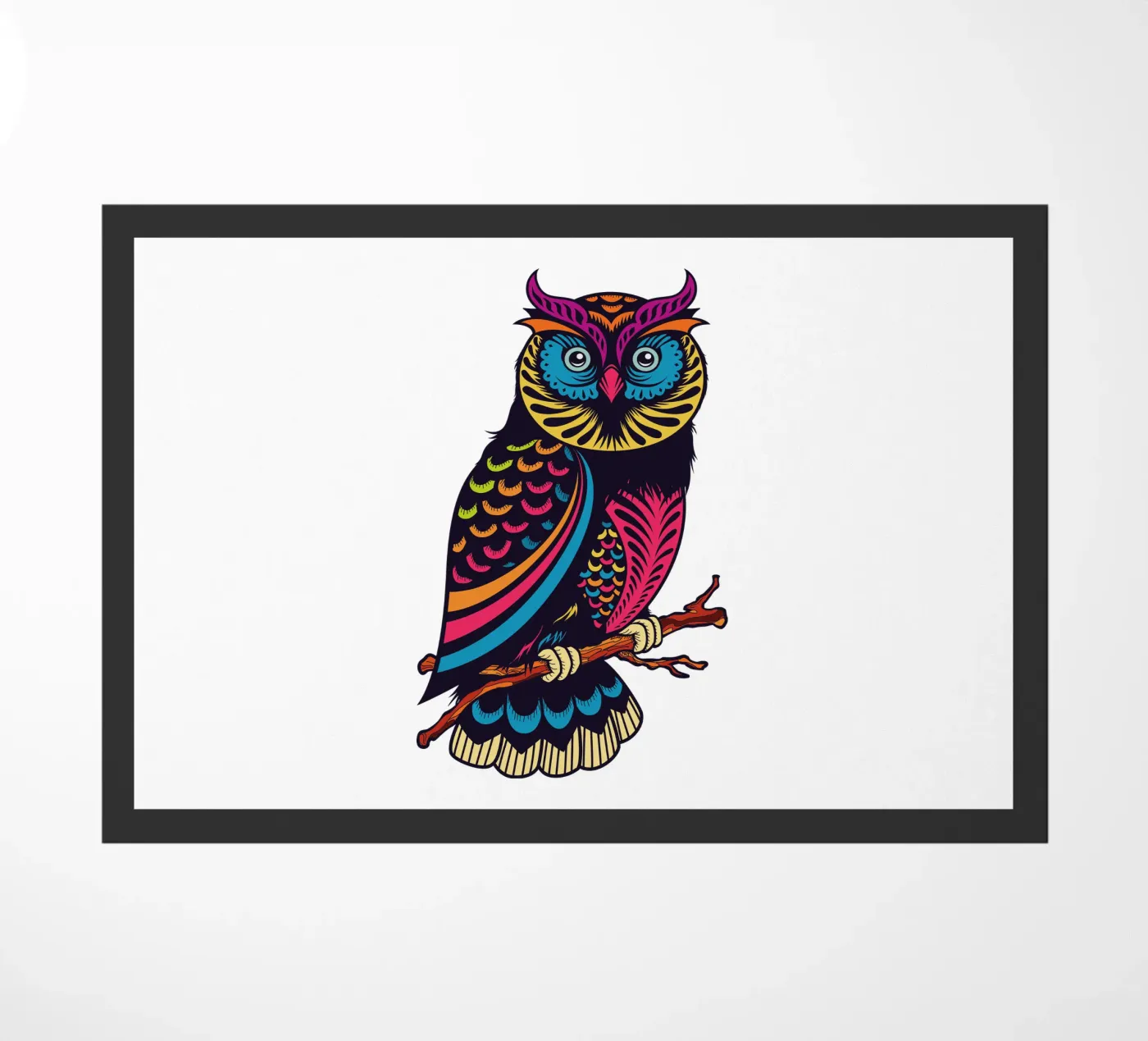 OWL doormat by CUTE ART