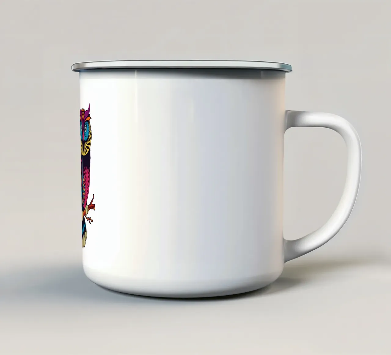 GUFO tazza in smalto da CUTE ART