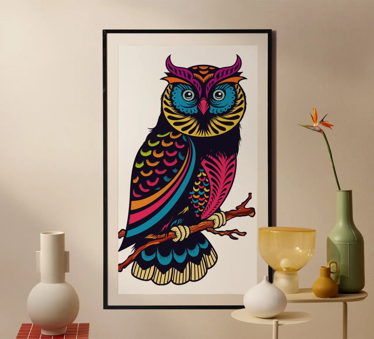OWL poster by CUTE ART