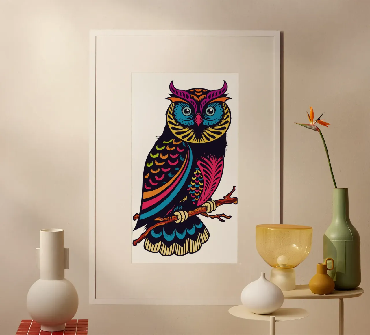 OWL poster by CUTE ART