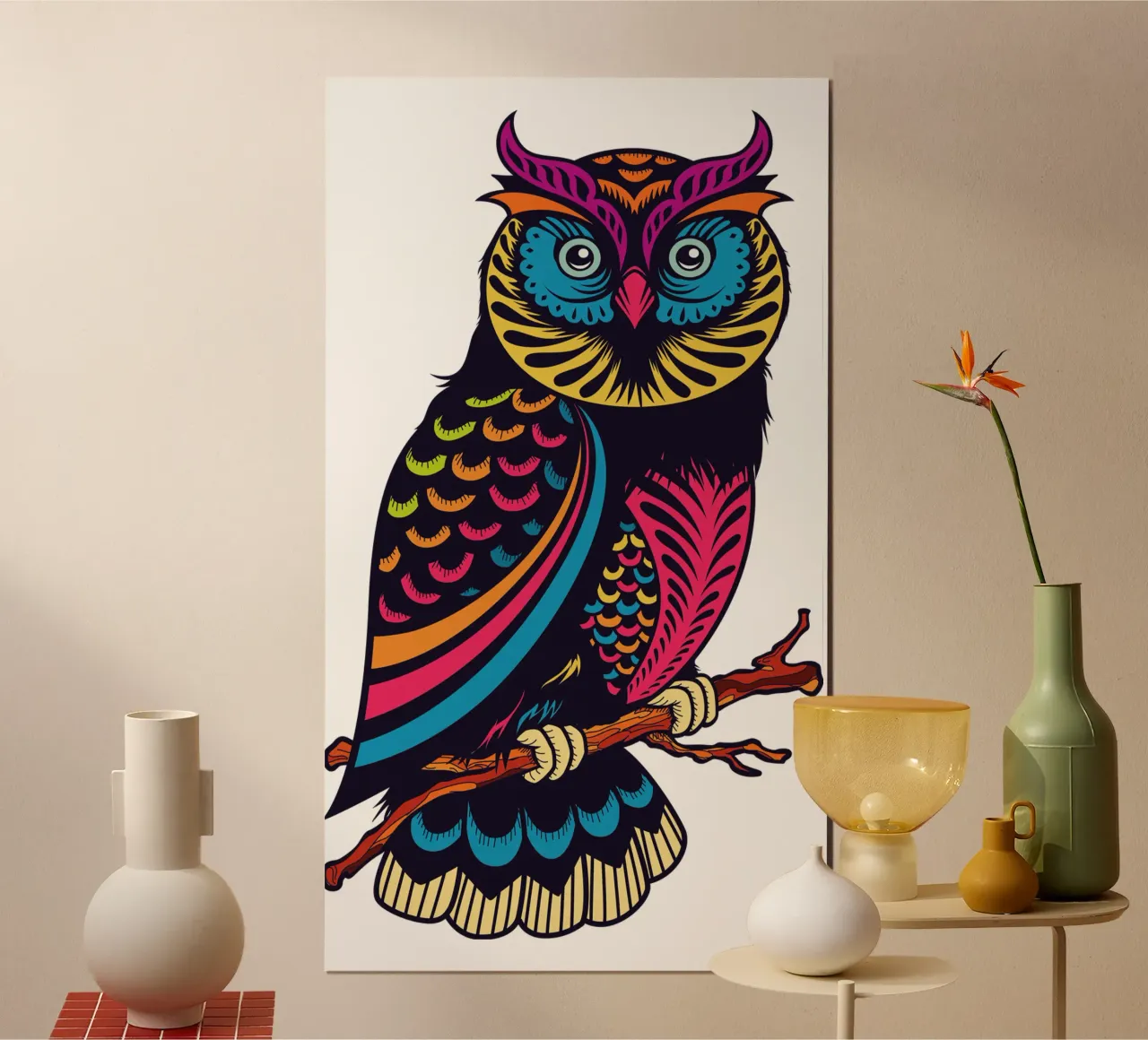 OWL poster by CUTE ART