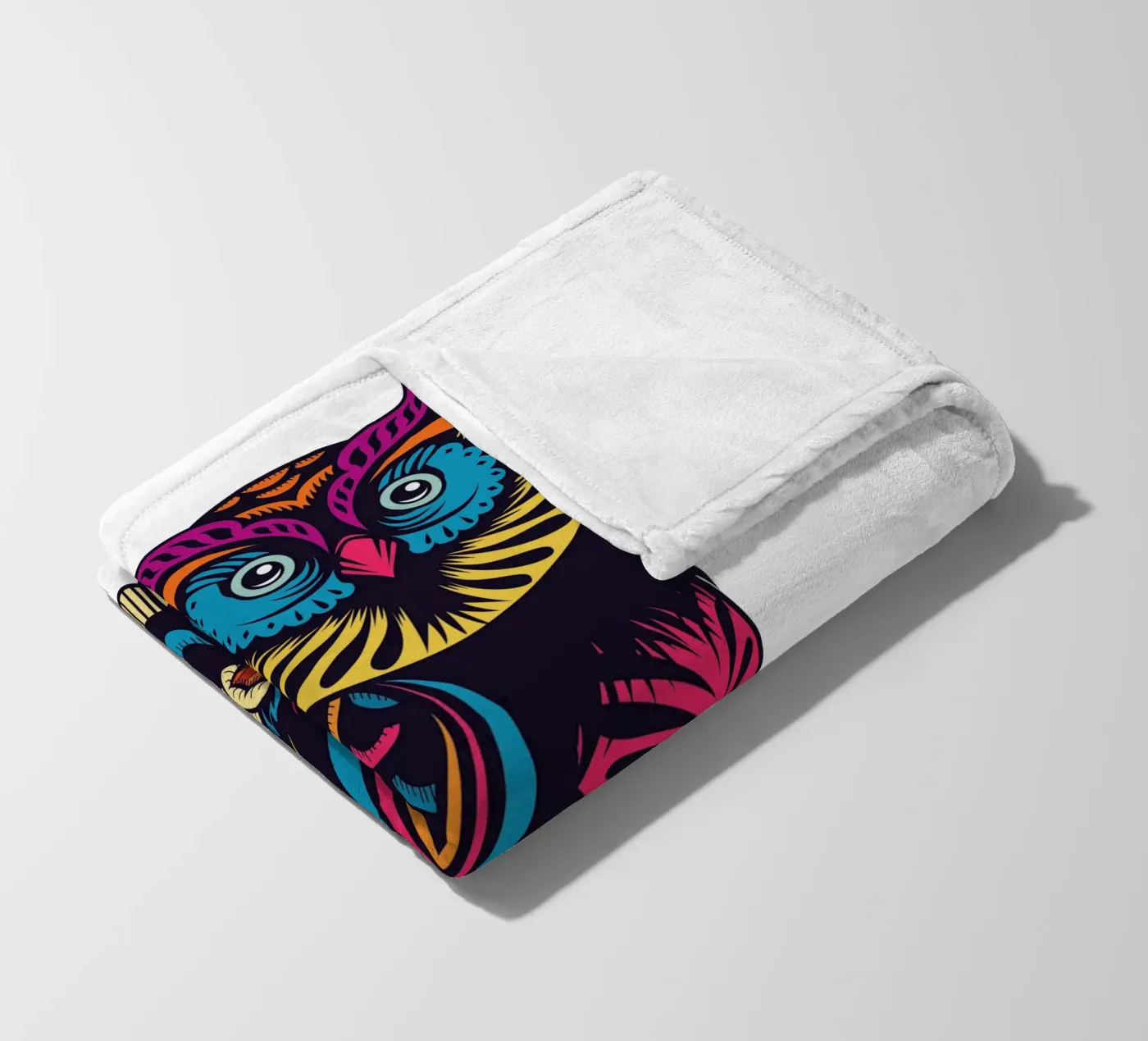 OWL fleecedeken van CUTE ART