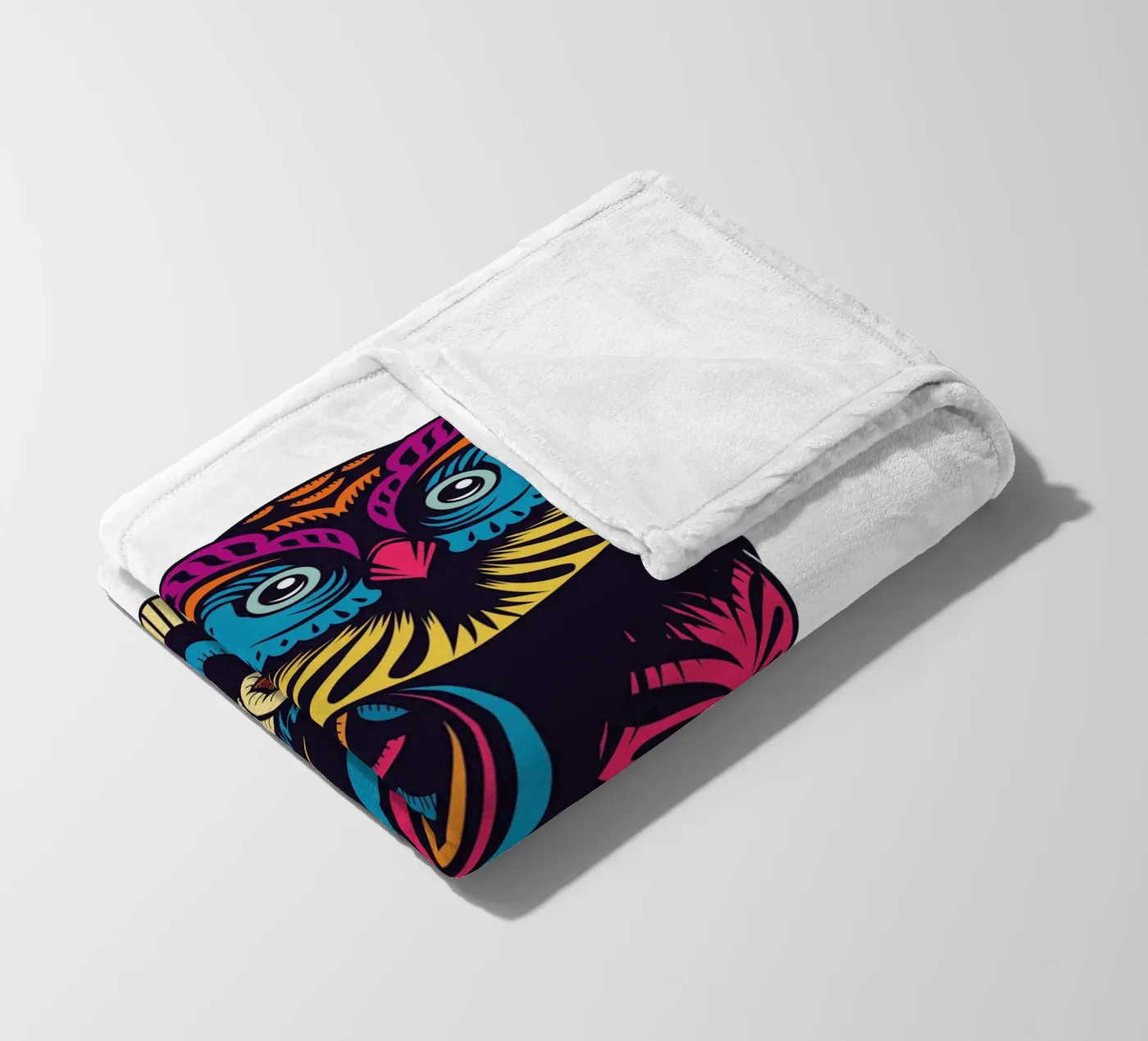 OWL fleecedeken van CUTE ART