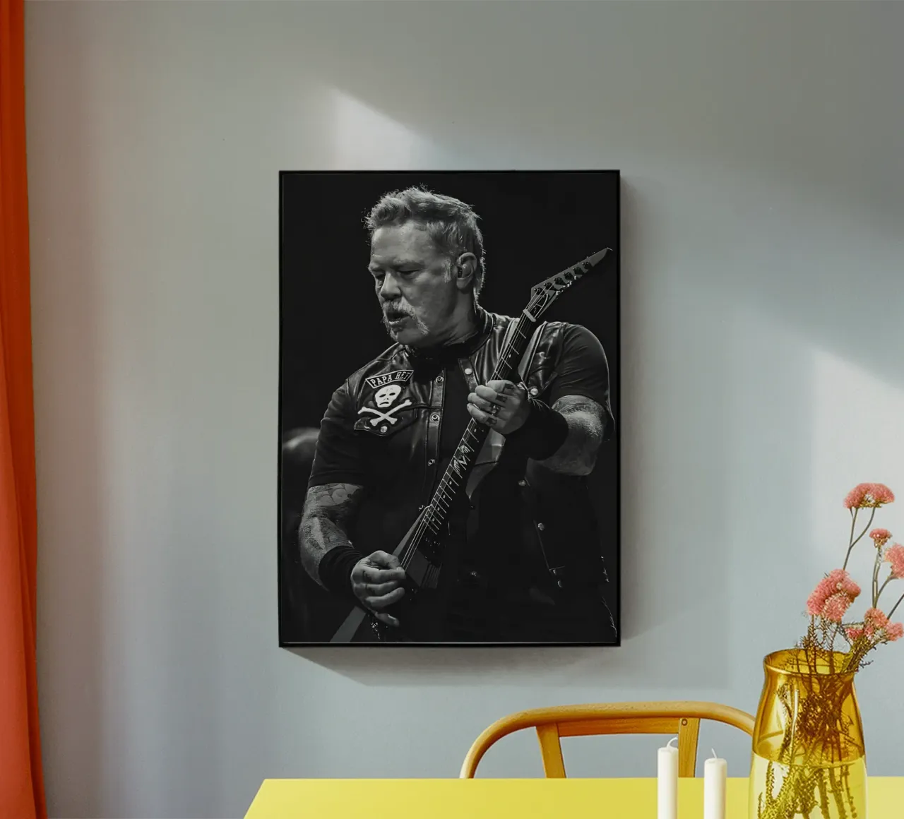 James Hetfield plexiglass da Music Vibes