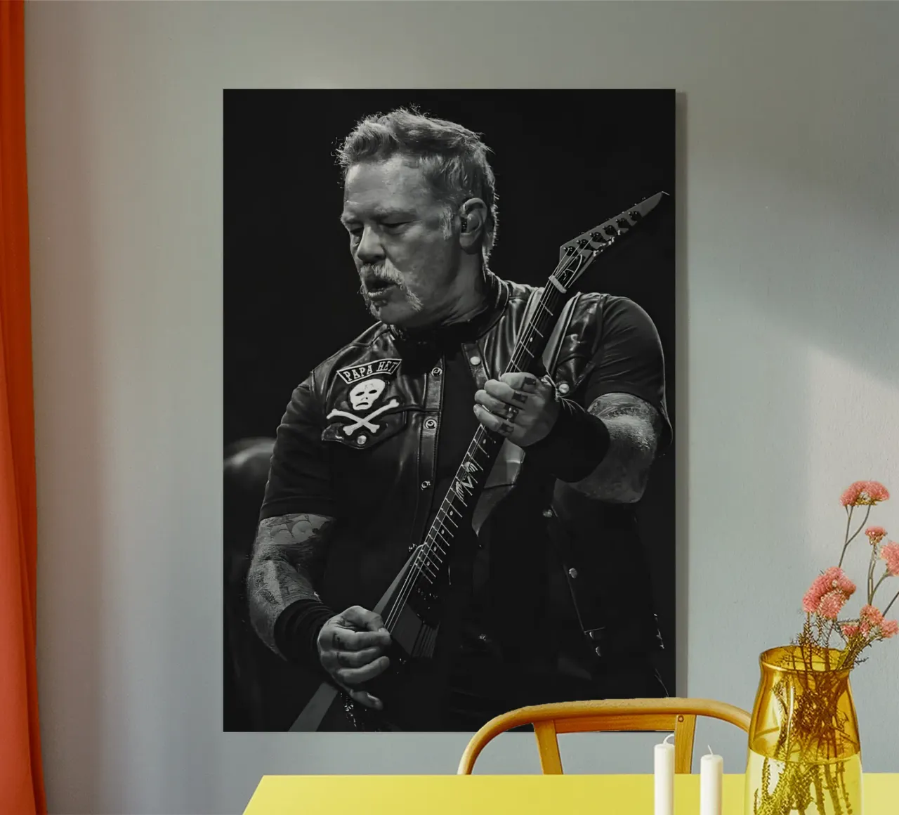 James Hetfield Acryl-Glas von Music Vibes