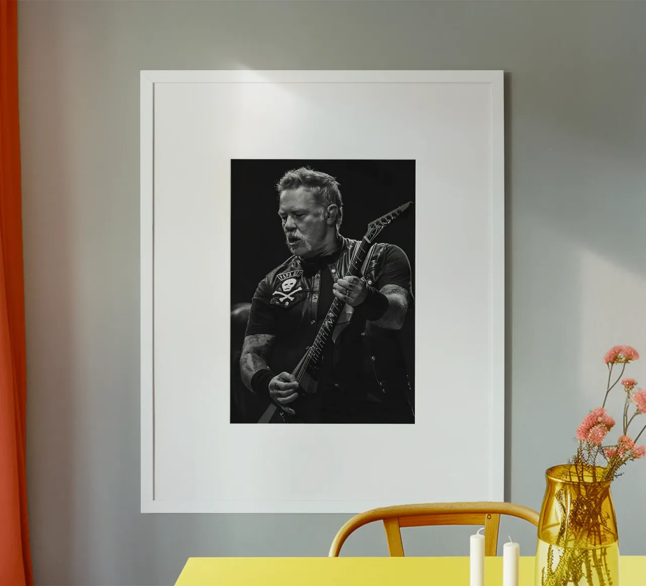 James Hetfield poster da Music Vibes