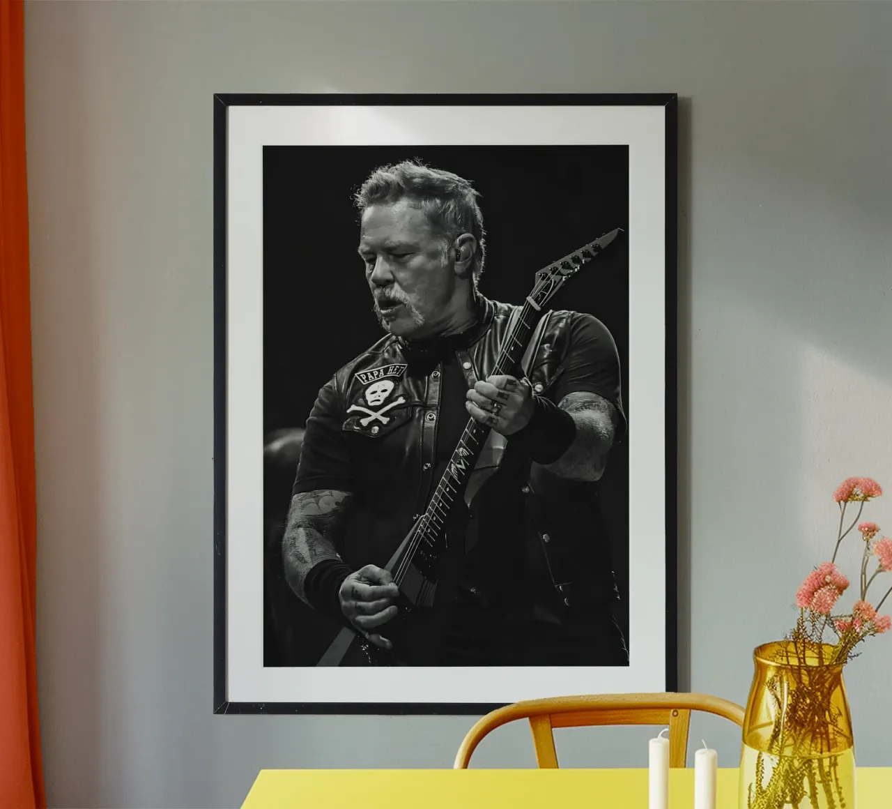 James Hetfield poster da Music Vibes
