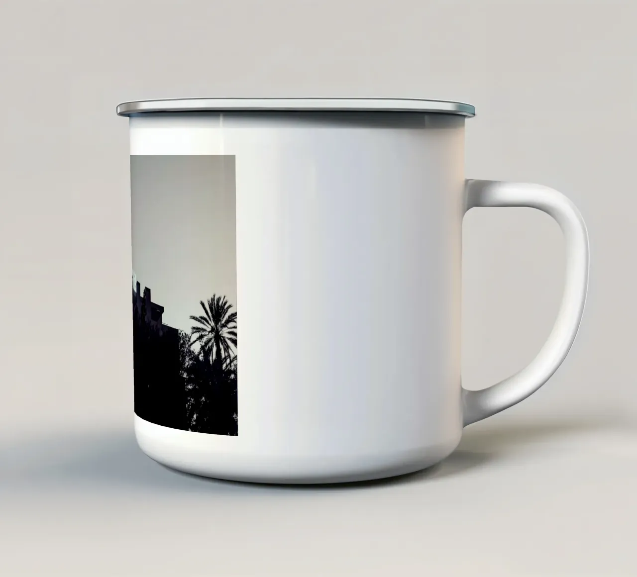 Marrakesh Paradise 16 tazza in smalto da Paul Aidan Perry