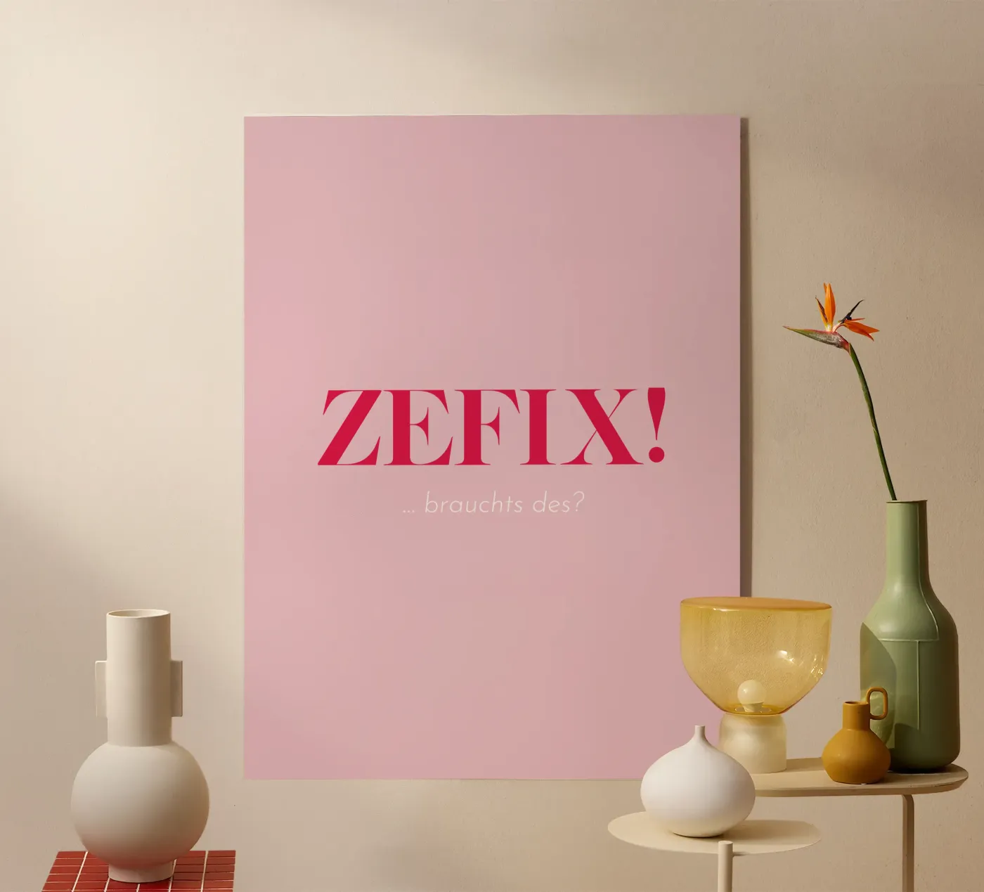 Zefix! plexiglas de Made in Bavaria