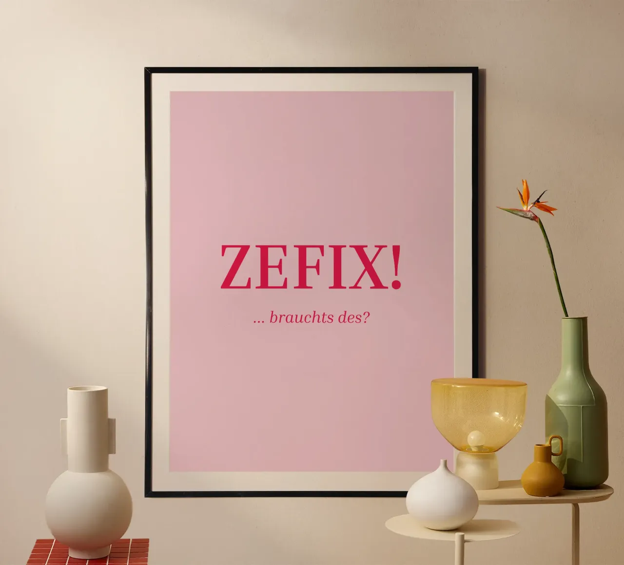 Zefix! poster da Made in Bavaria