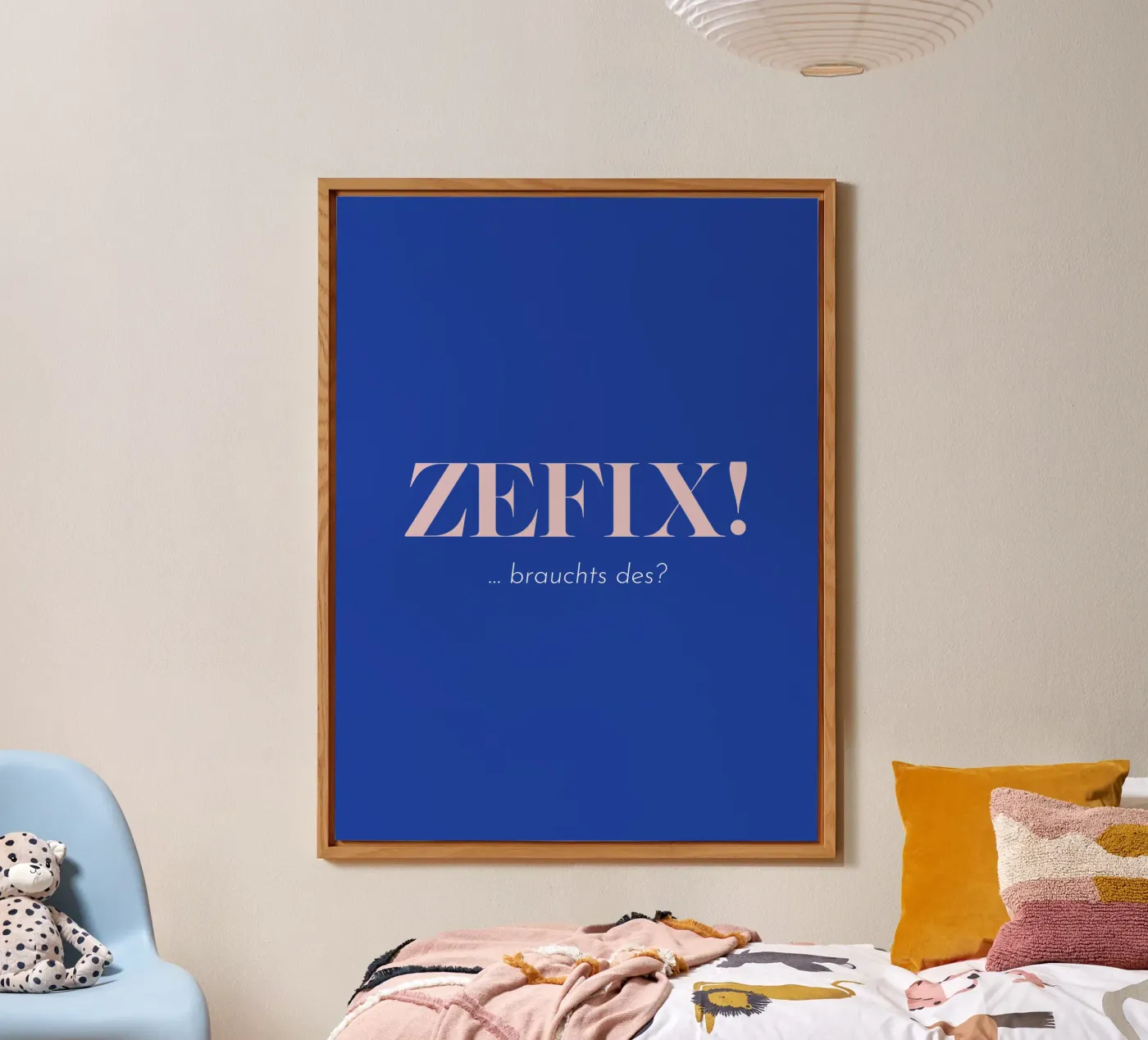 Zefix! alluminio dibond da Made in Bavaria