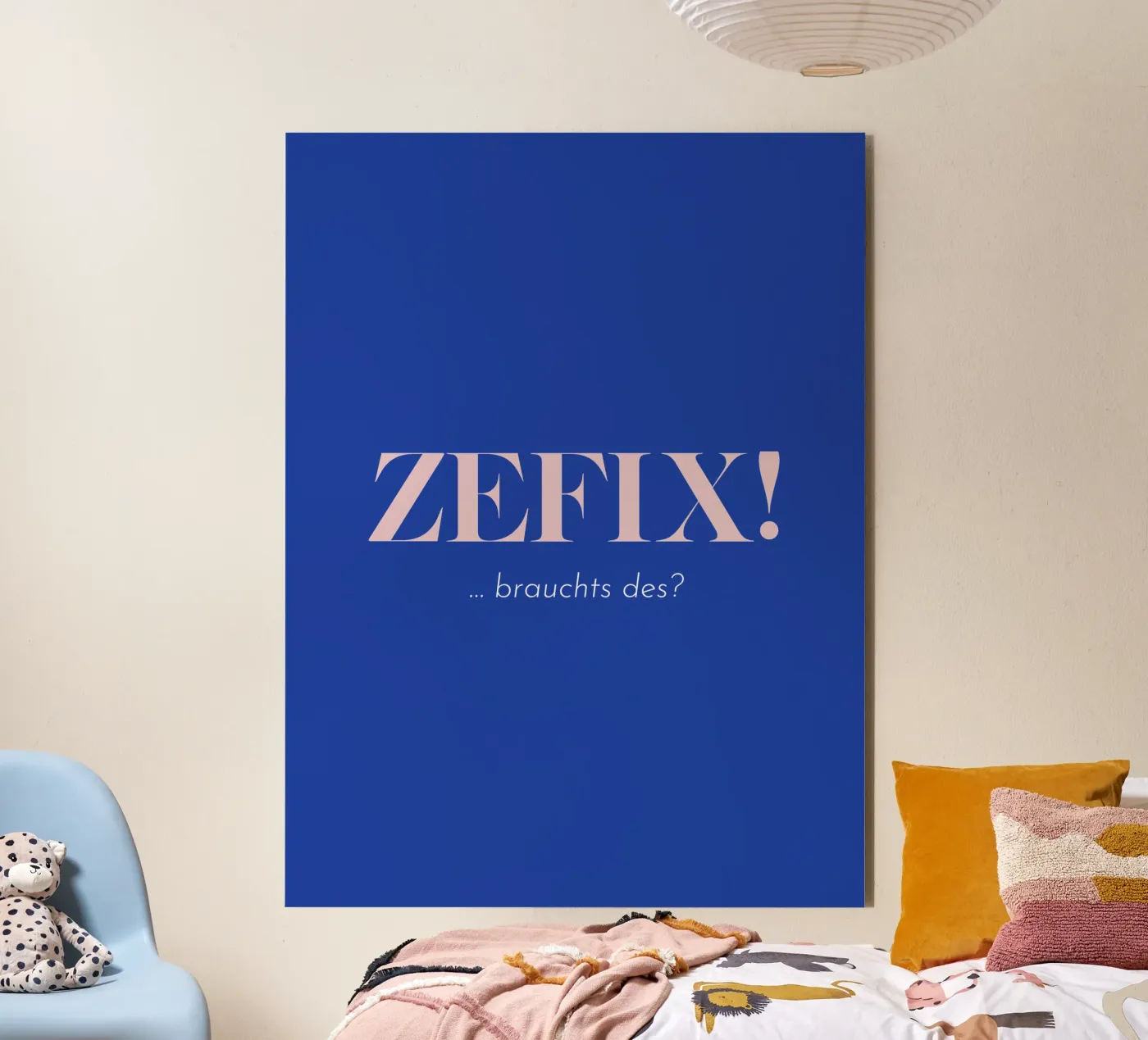 Zefix! alluminio dibond da Made in Bavaria