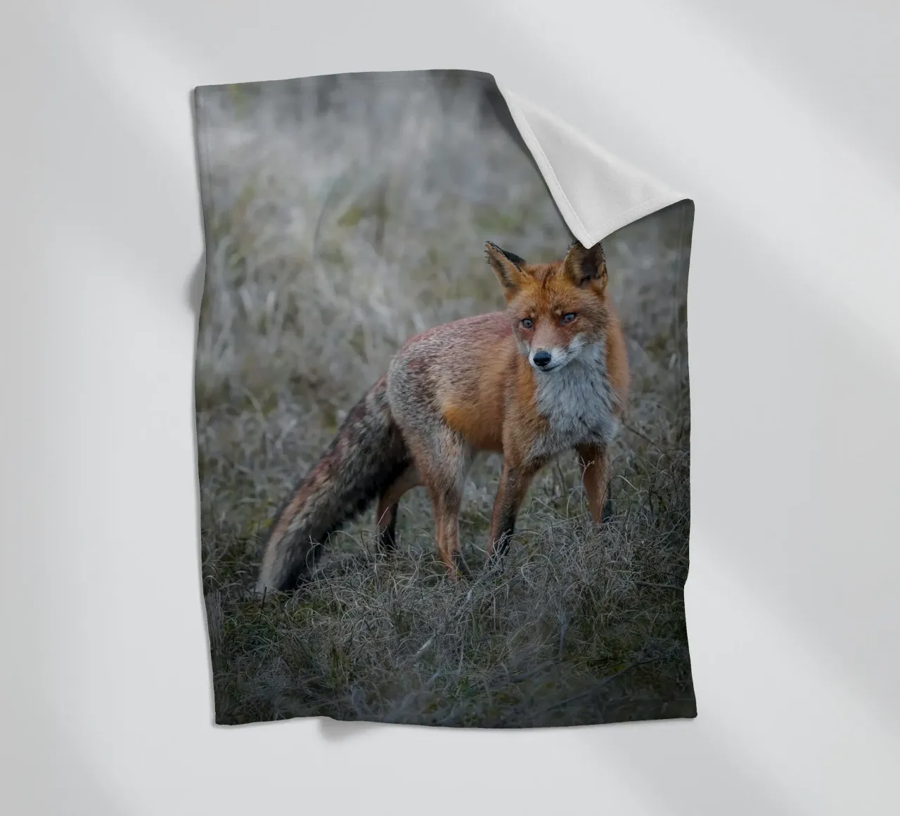 Rotfuchs Fleecedecke von Tom's Wildlife