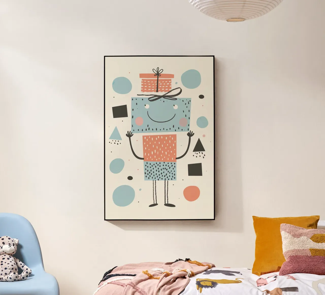 Smiling Gift Character plexiglass da wonderfolk