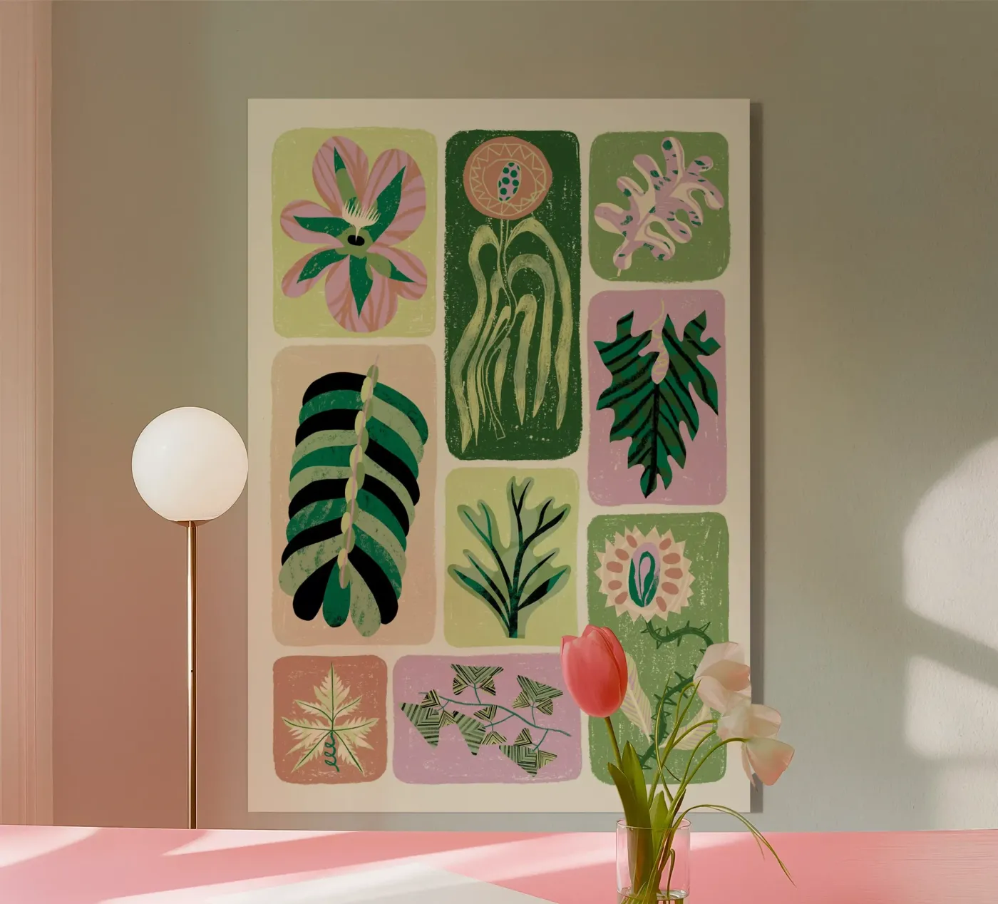 Modern Botany plexiglass da Tom Abbiss Smith