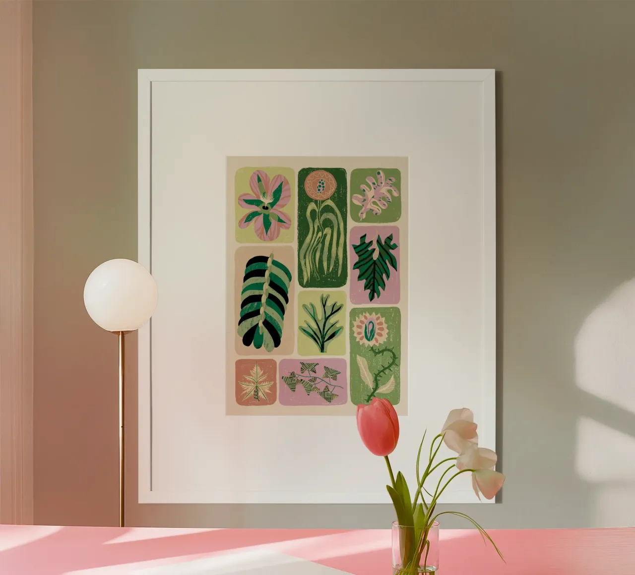 Modern Botany poster da Tom Abbiss Smith