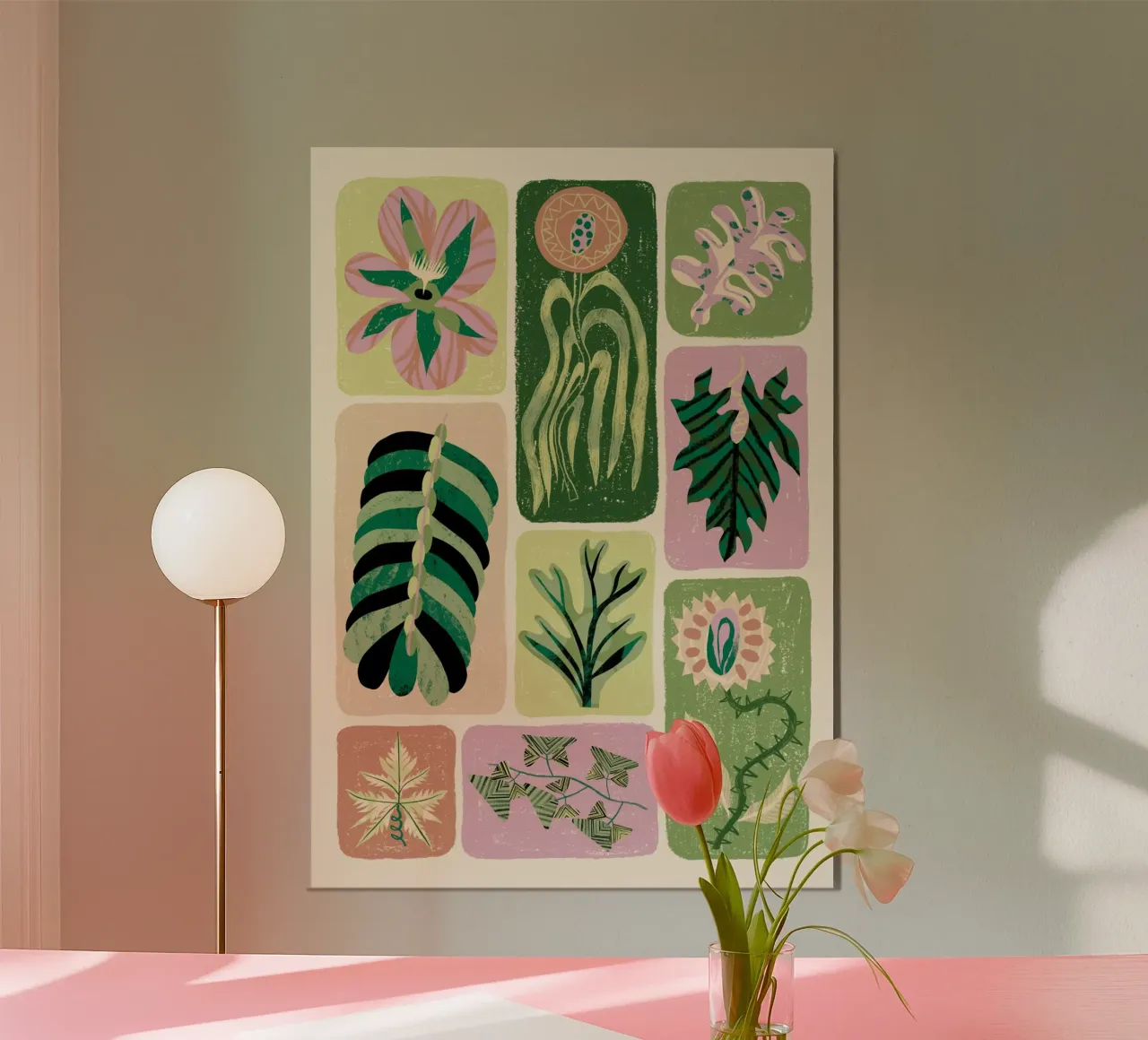 Modern Botany poster da Tom Abbiss Smith