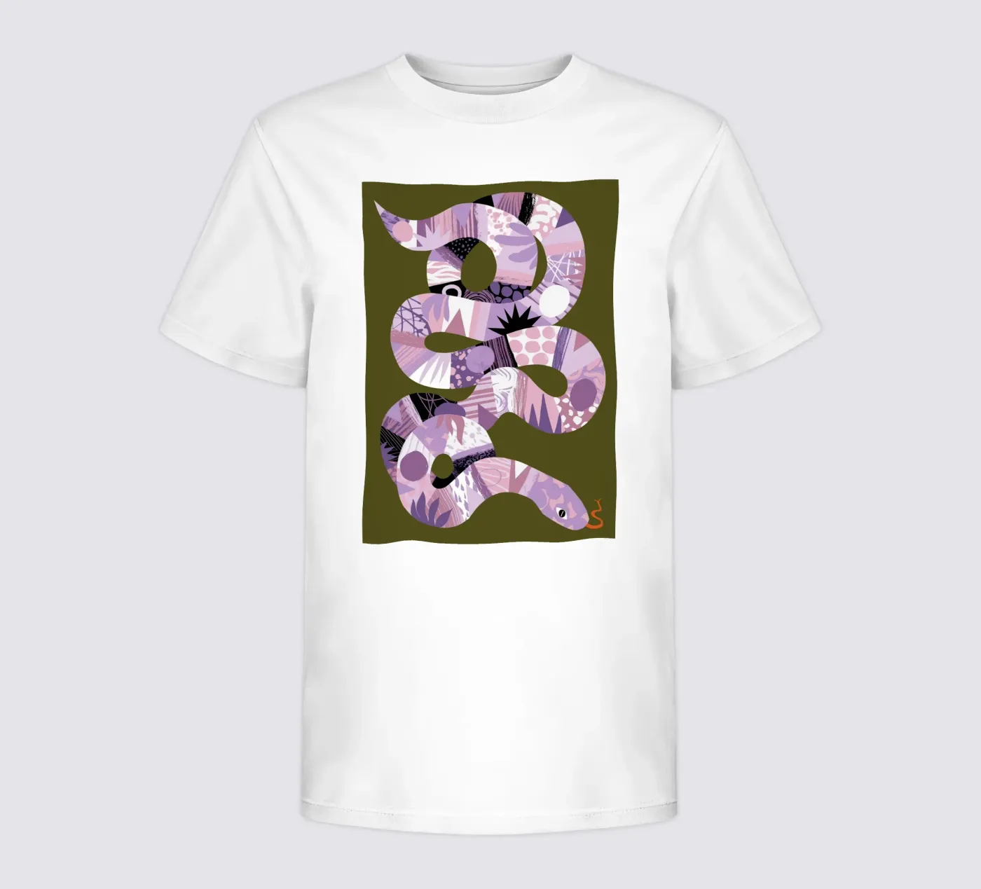 Snake Kinder T-Shirt von Tom Abbiss Smith
