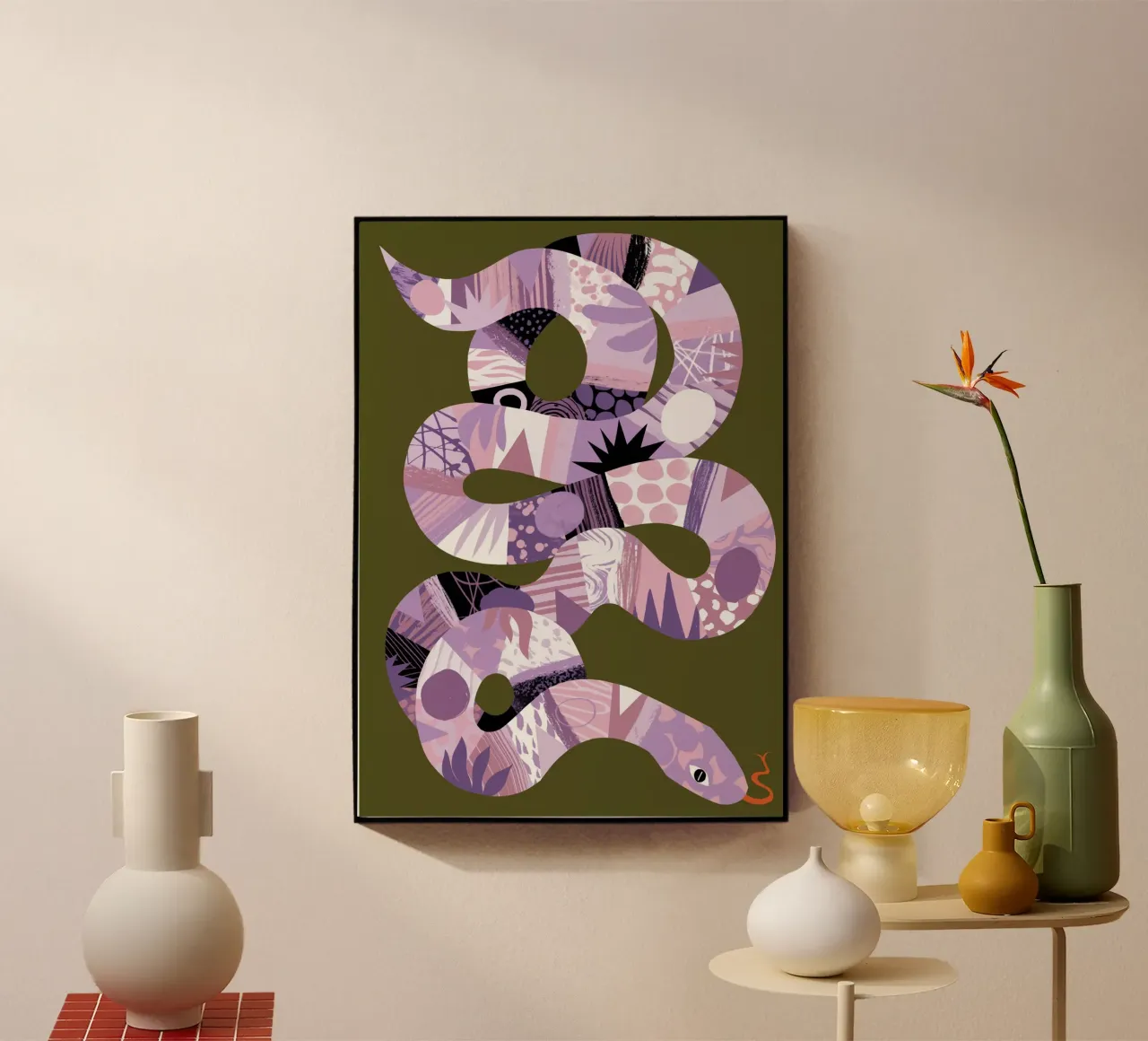 Snake plexiglass da Tom Abbiss Smith