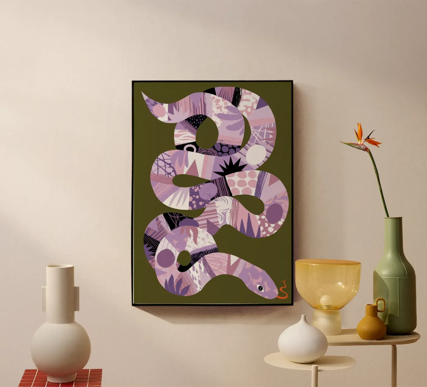 Snake plexiglass da Tom Abbiss Smith