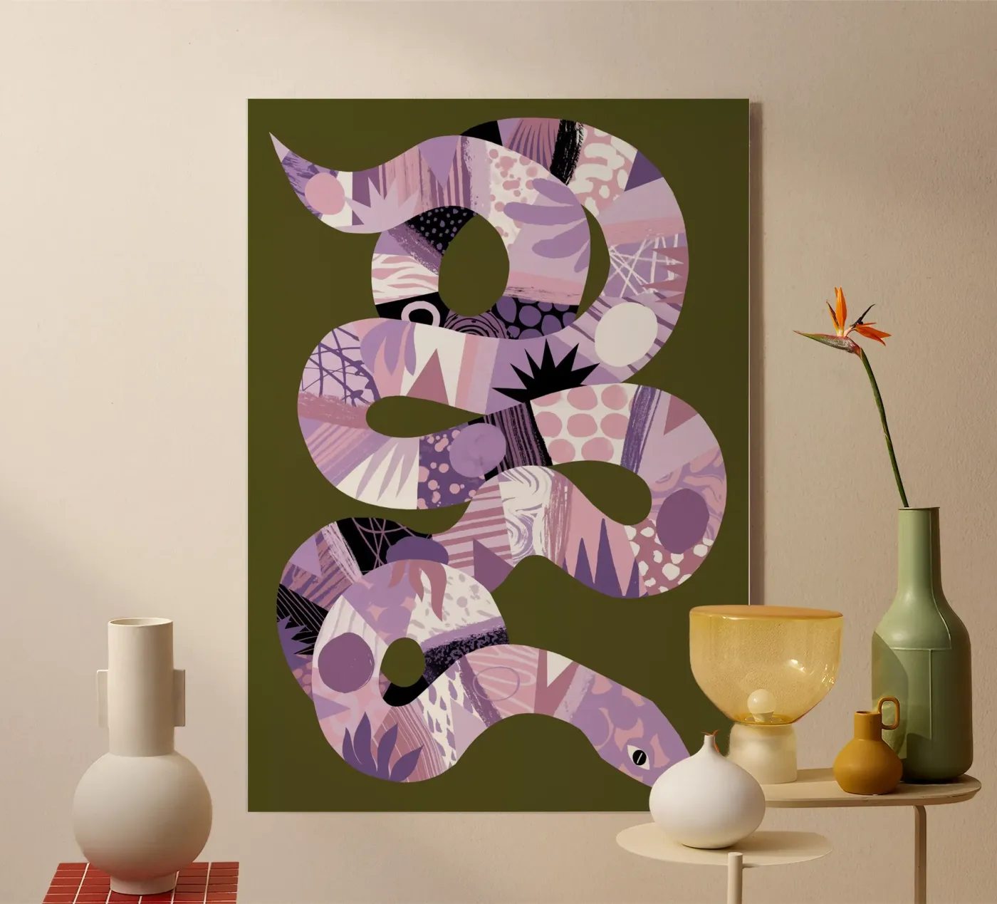 Snake plexiglass da Tom Abbiss Smith