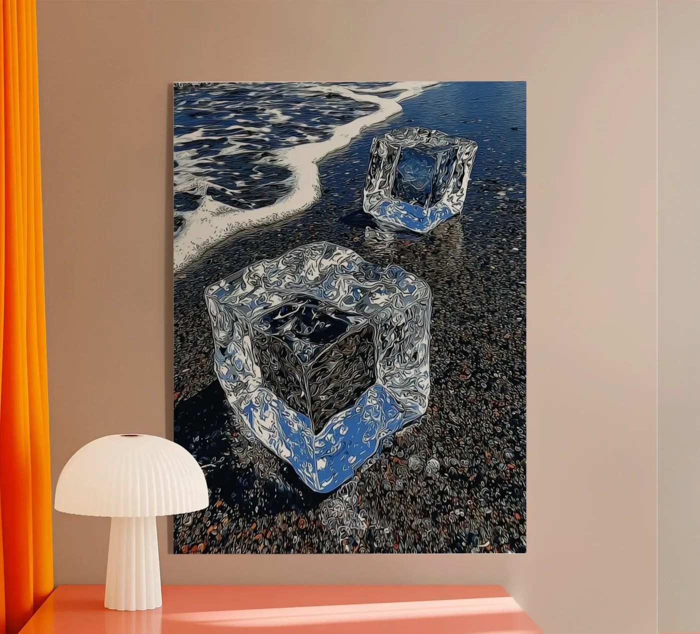 ice rock Acryl-Glas von scoten