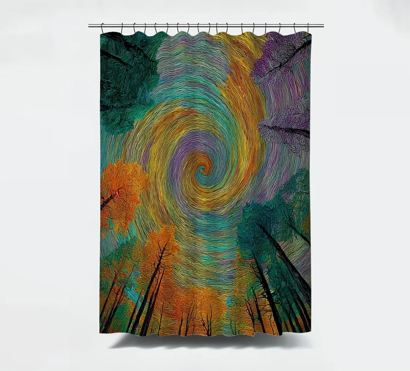 circle cloud Duschvorhang von scoten