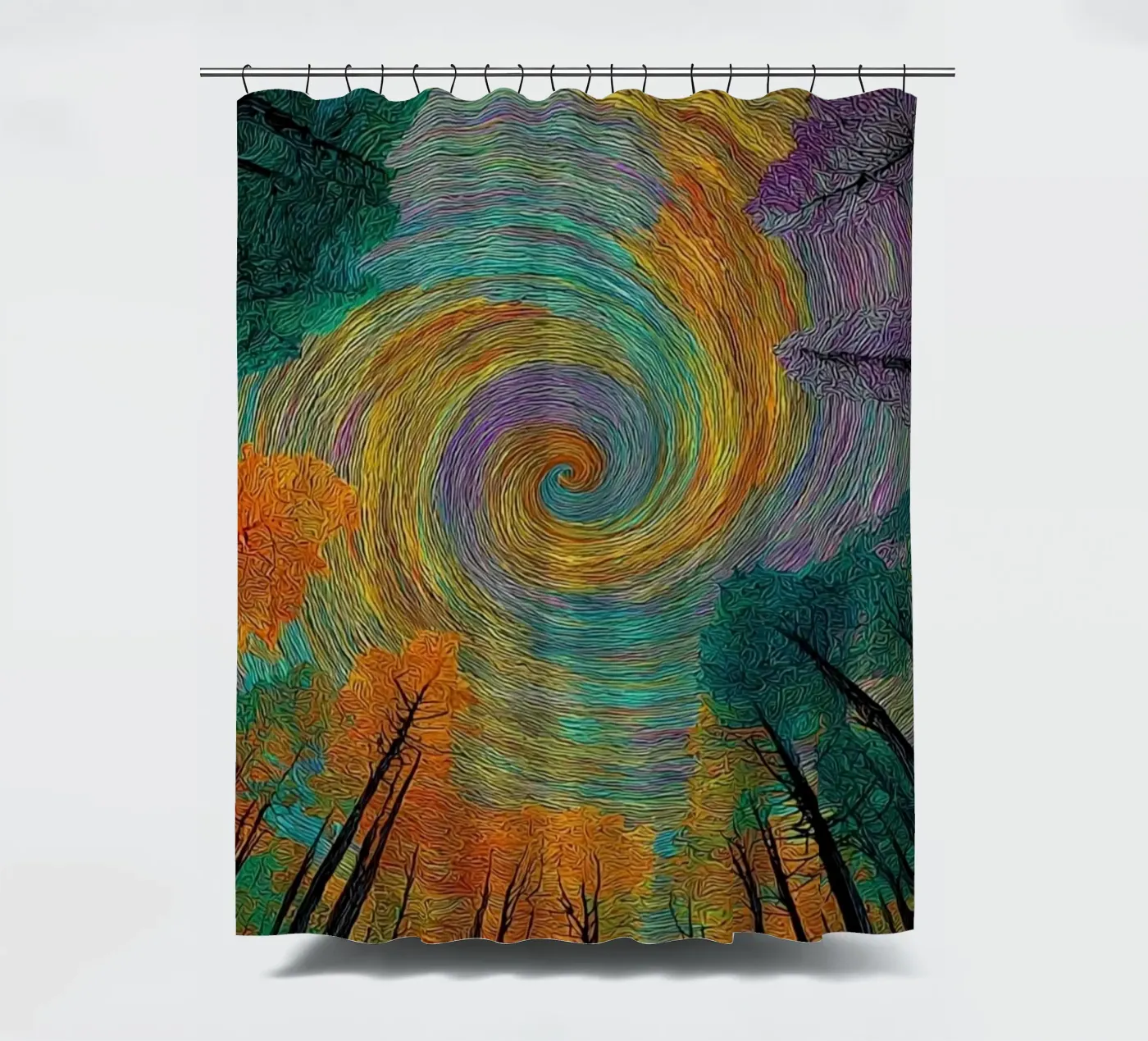 circle cloud Duschvorhang von scoten