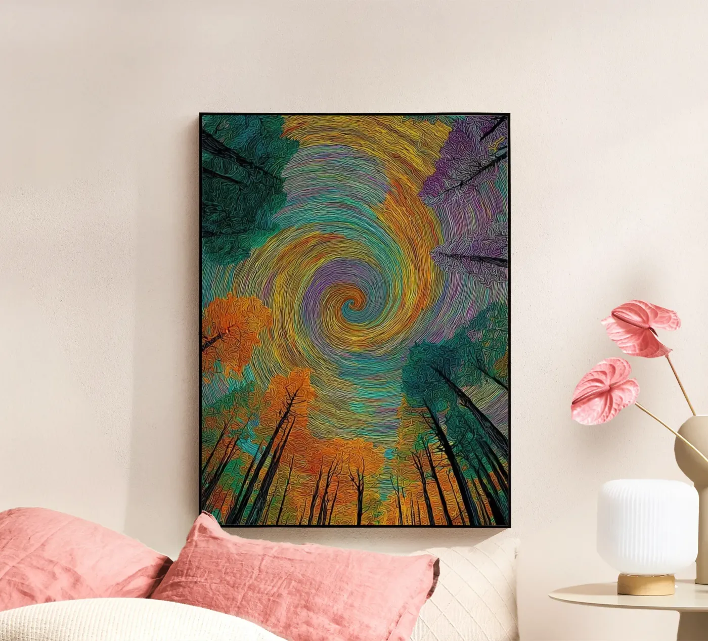 circle cloud acryl van scoten