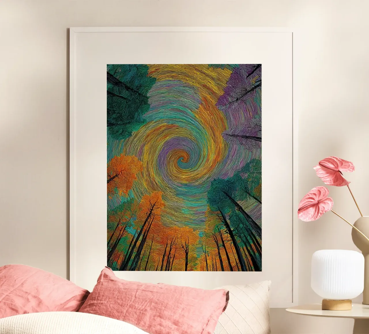 circle cloud poster van scoten