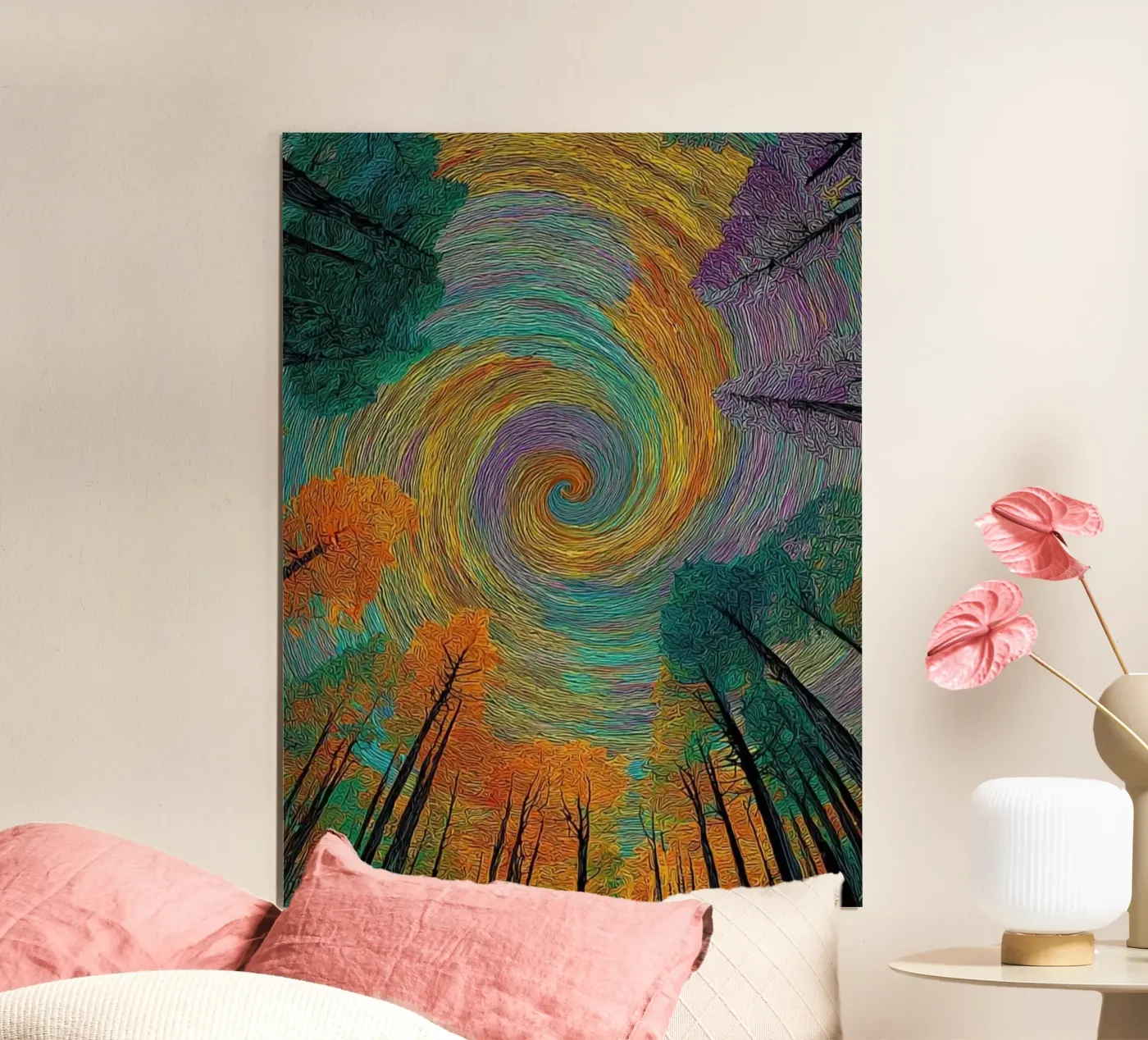 circle cloud poster van scoten