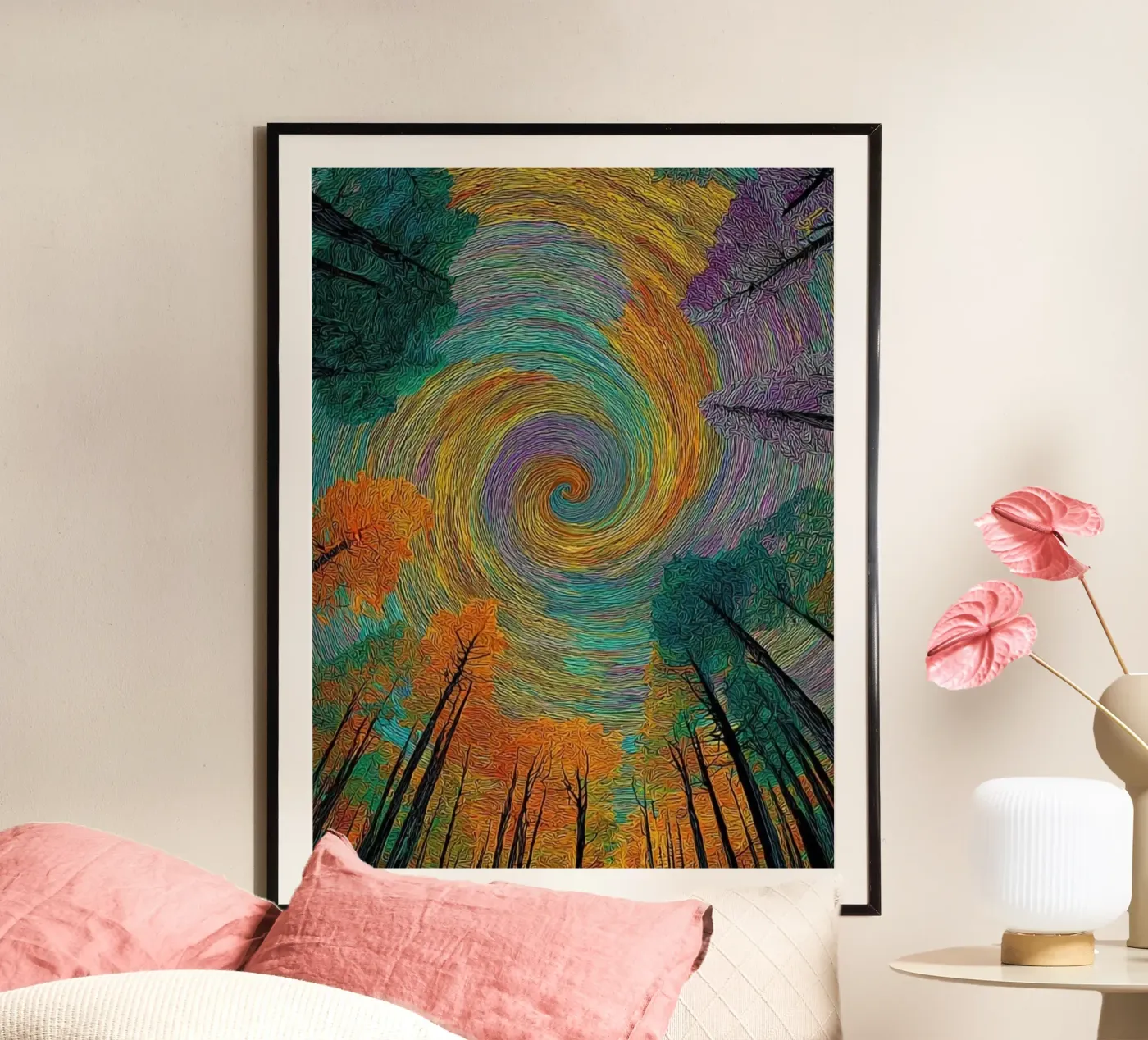 circle cloud poster van scoten
