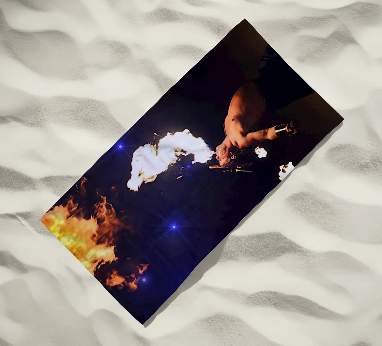 LO SPUTAFUOCO. telo mare da THIERRY VOBMANN.MY BEST PHOTOS.