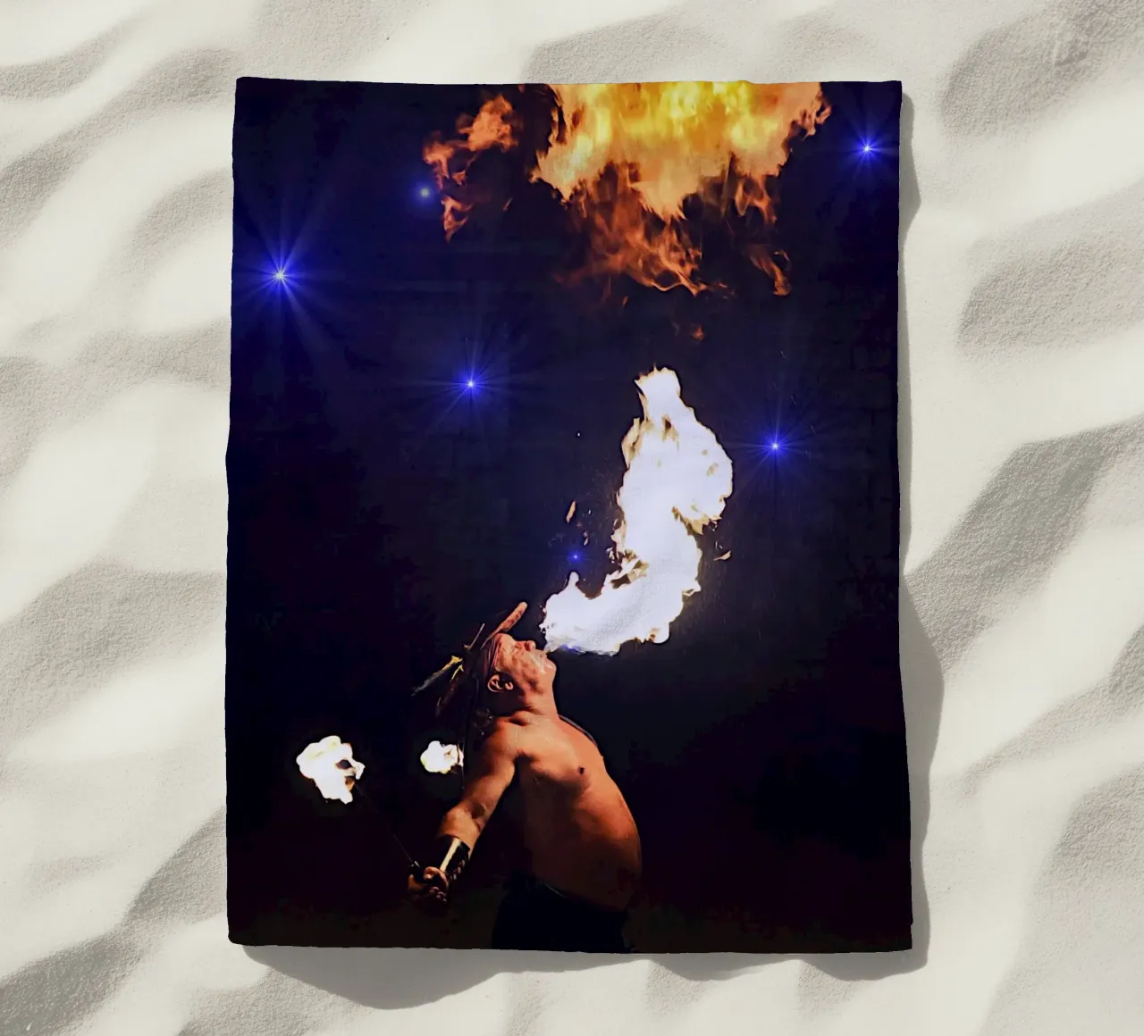 LO SPUTAFUOCO. telo mare da THIERRY VOBMANN.MY BEST PHOTOS.