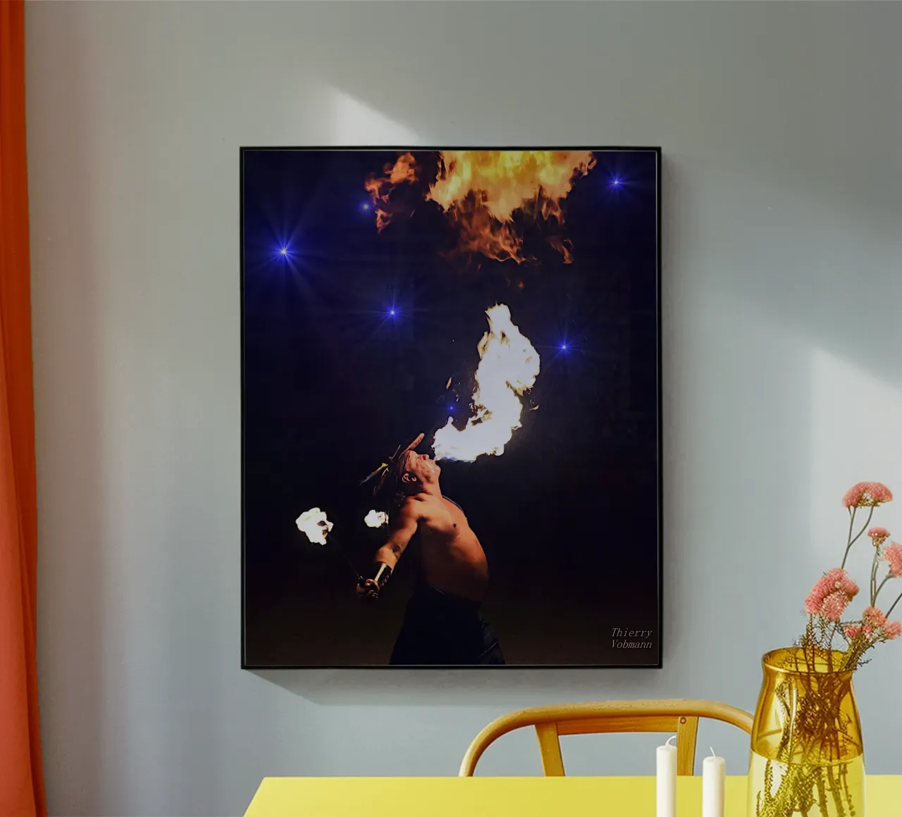 LO SPUTAFUOCO. plexiglass da THIERRY VOBMANN.MY BEST PHOTOS.