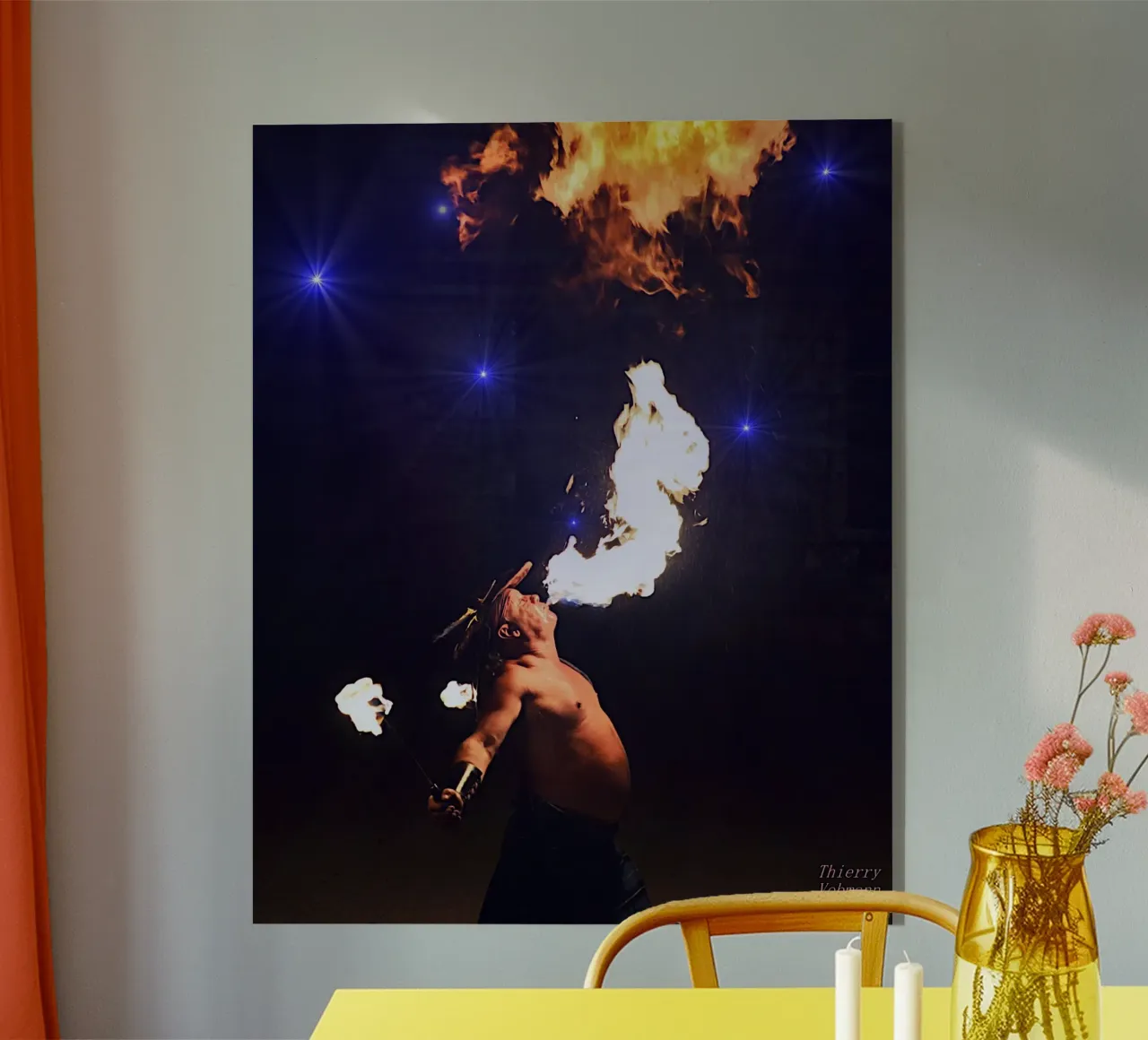 LO SPUTAFUOCO. plexiglass da THIERRY VOBMANN.MY BEST PHOTOS.