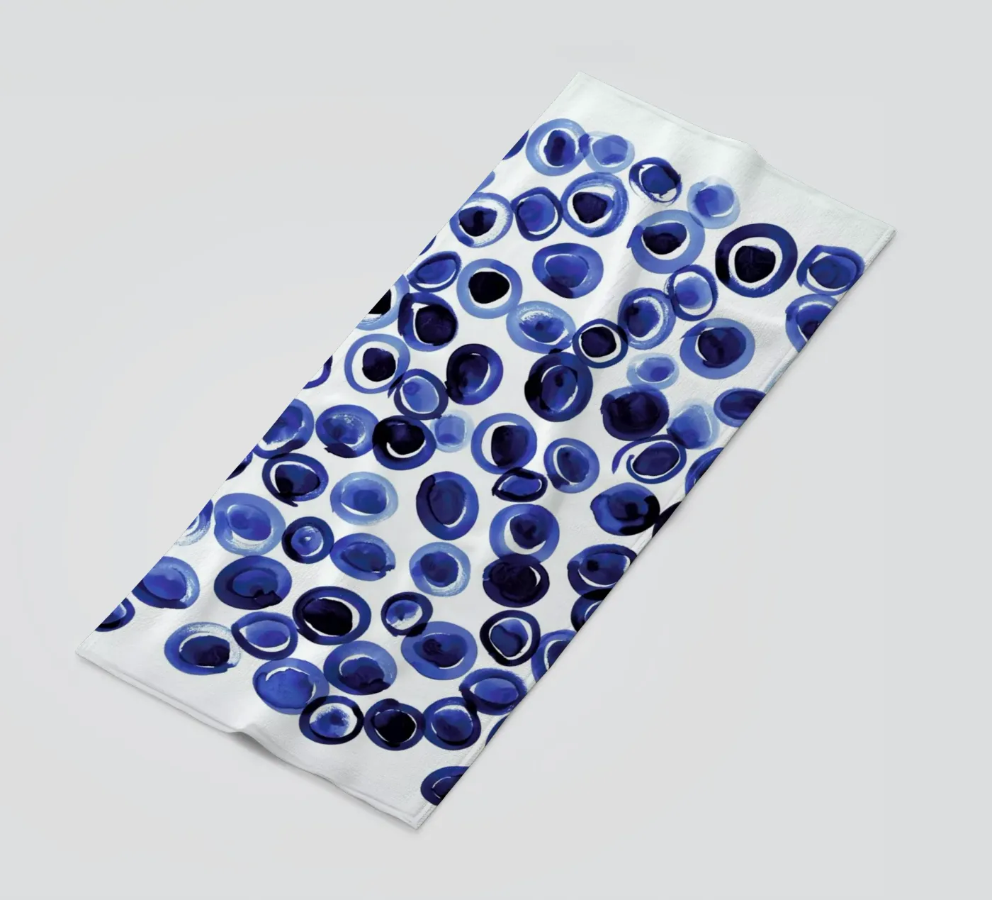 Blue Pebble telo mare da Amy Sia