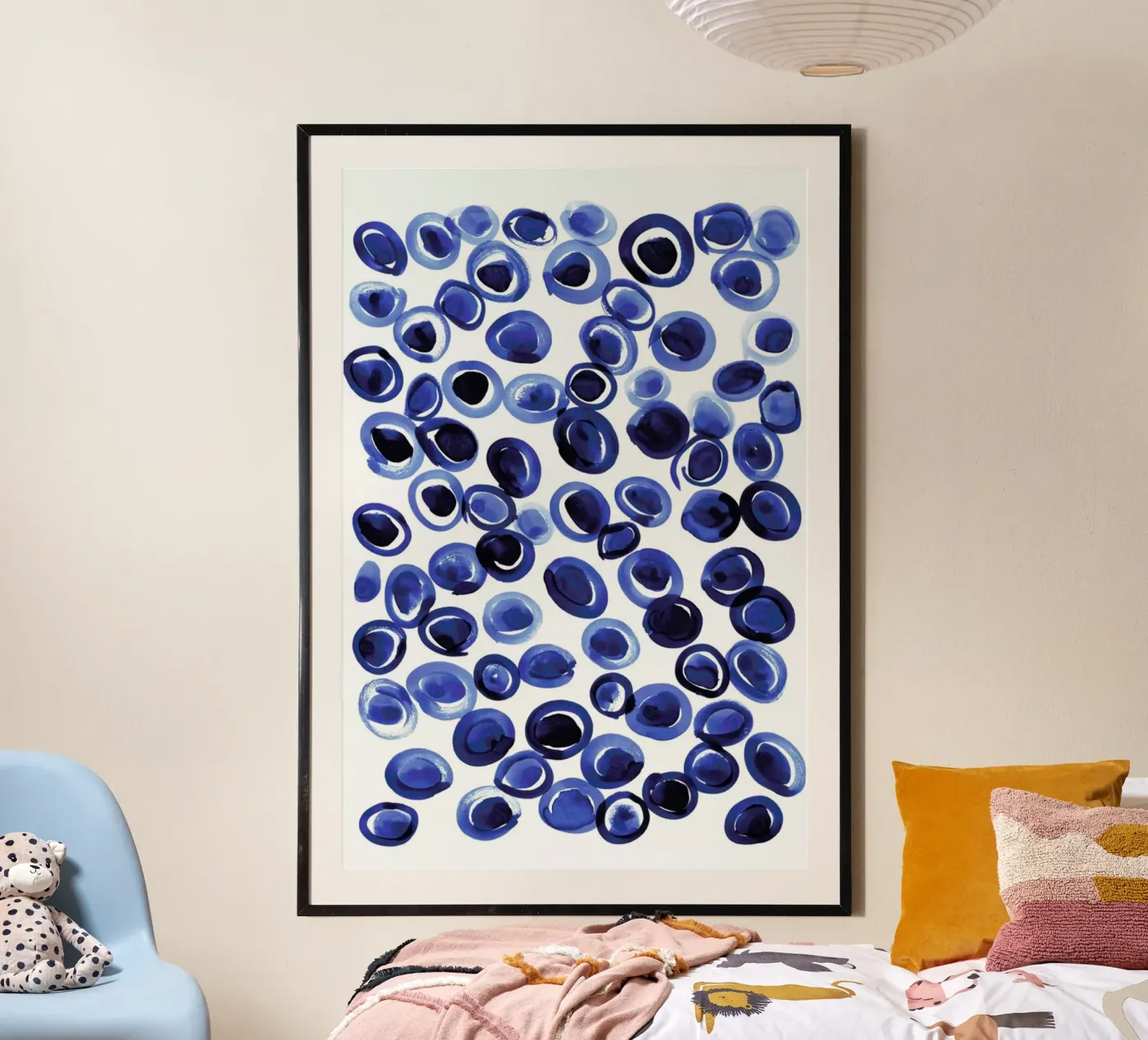 Blue Pebble poster da Amy Sia