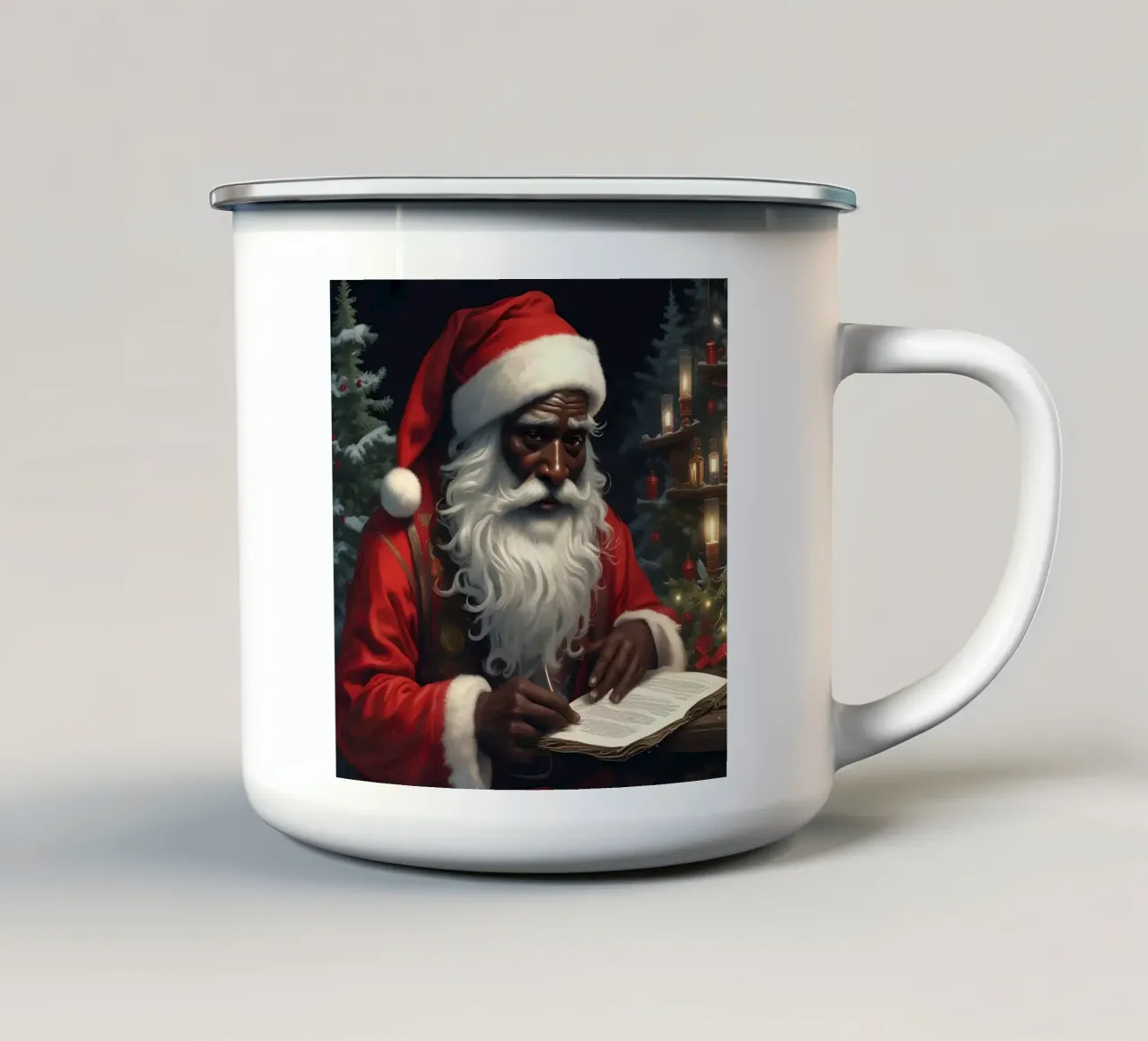 Claus Triste tazza in smalto da Piccola Serenata