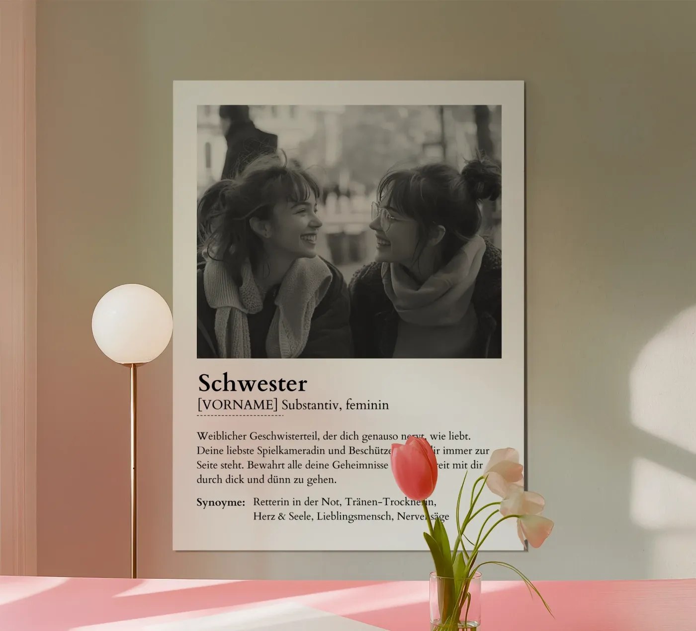 Schwester poster by Gift Ideas