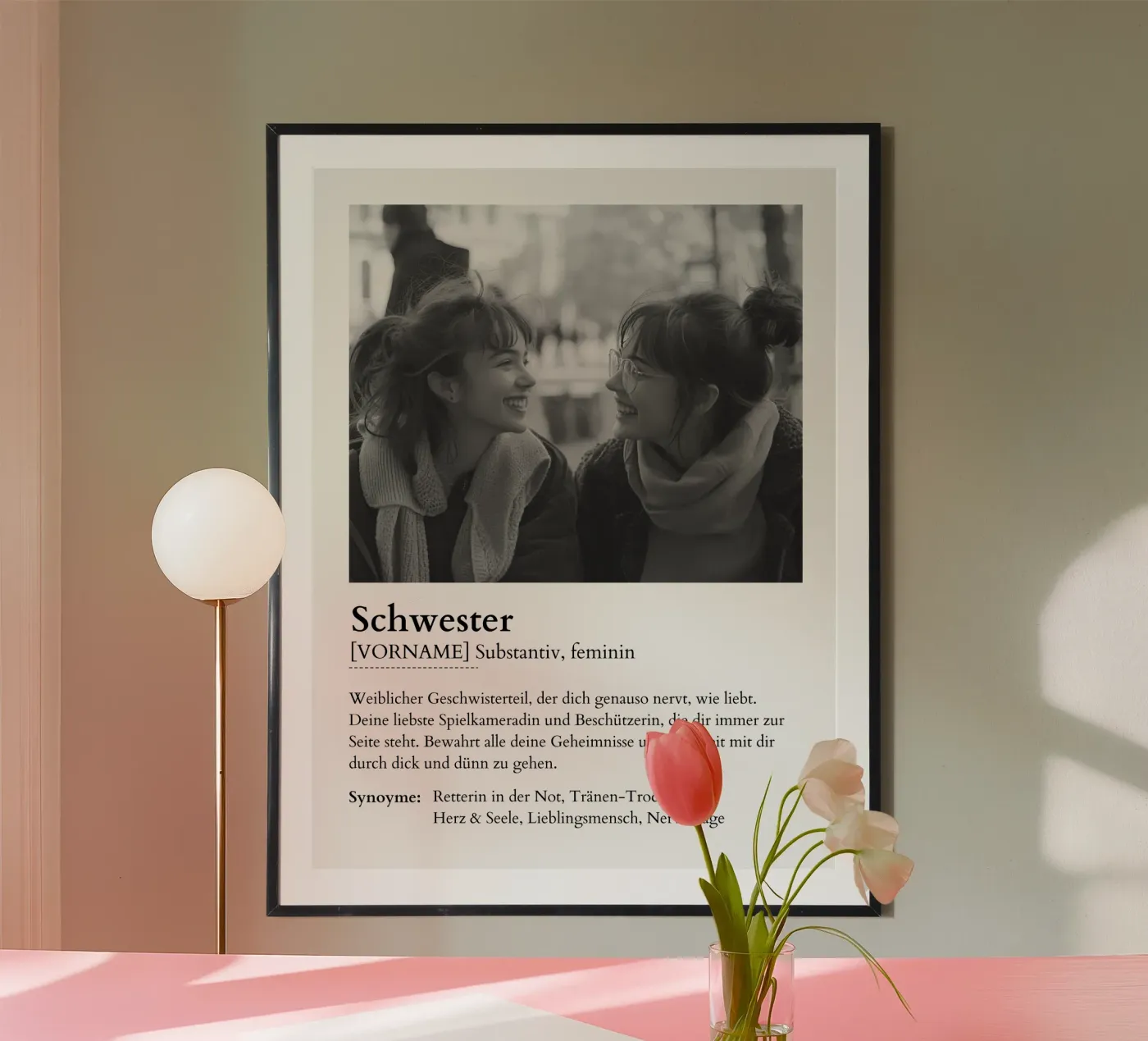 Schwester Poster von Gift Ideas