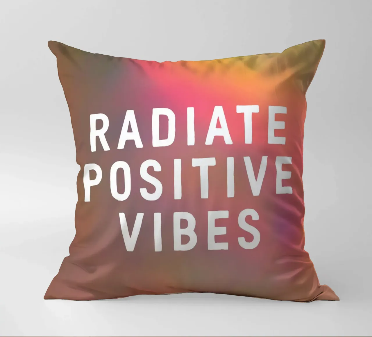 Radiate Postive Vibes cuscino da The Native State