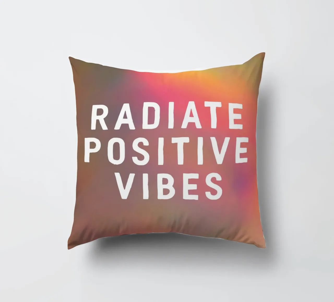 Radiate Postive Vibes cuscino da The Native State