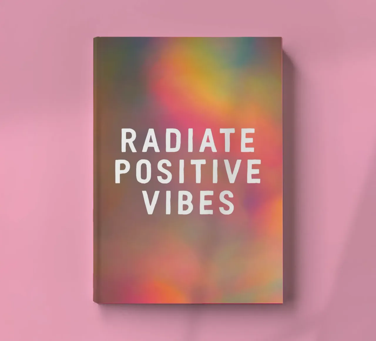 Radiate Postive Vibes notebook by The Native State